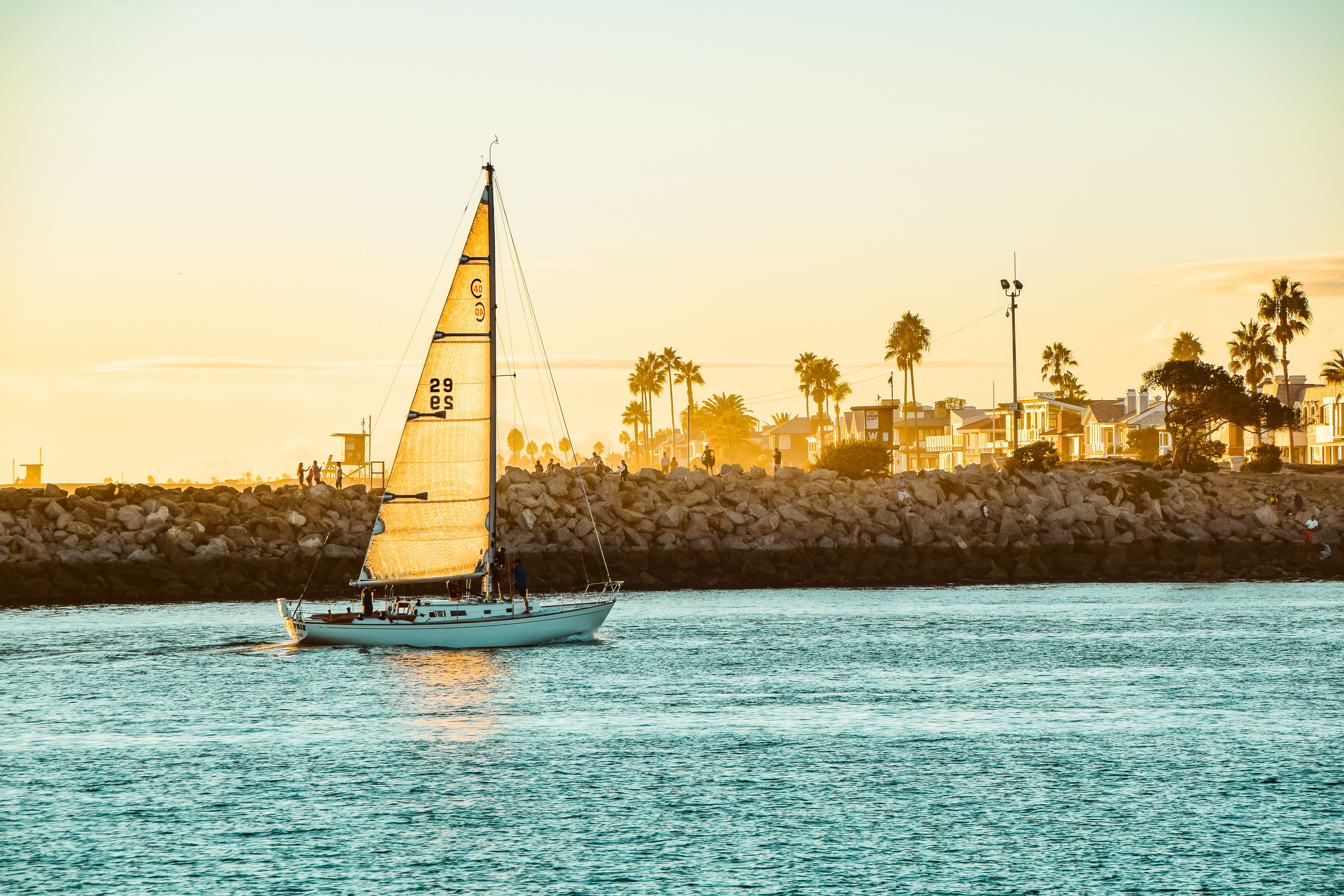 california coast sailing
