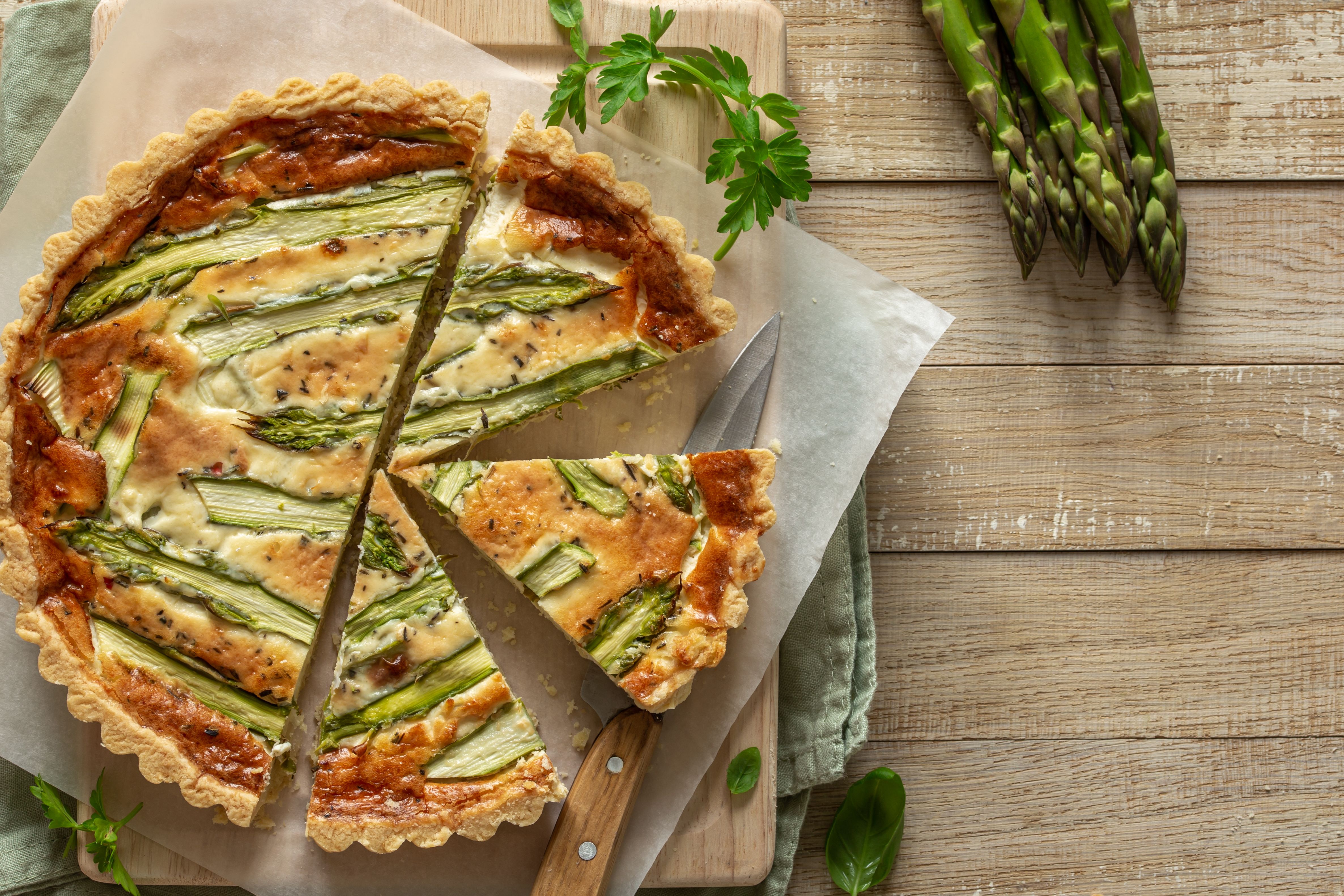 asparagus tart