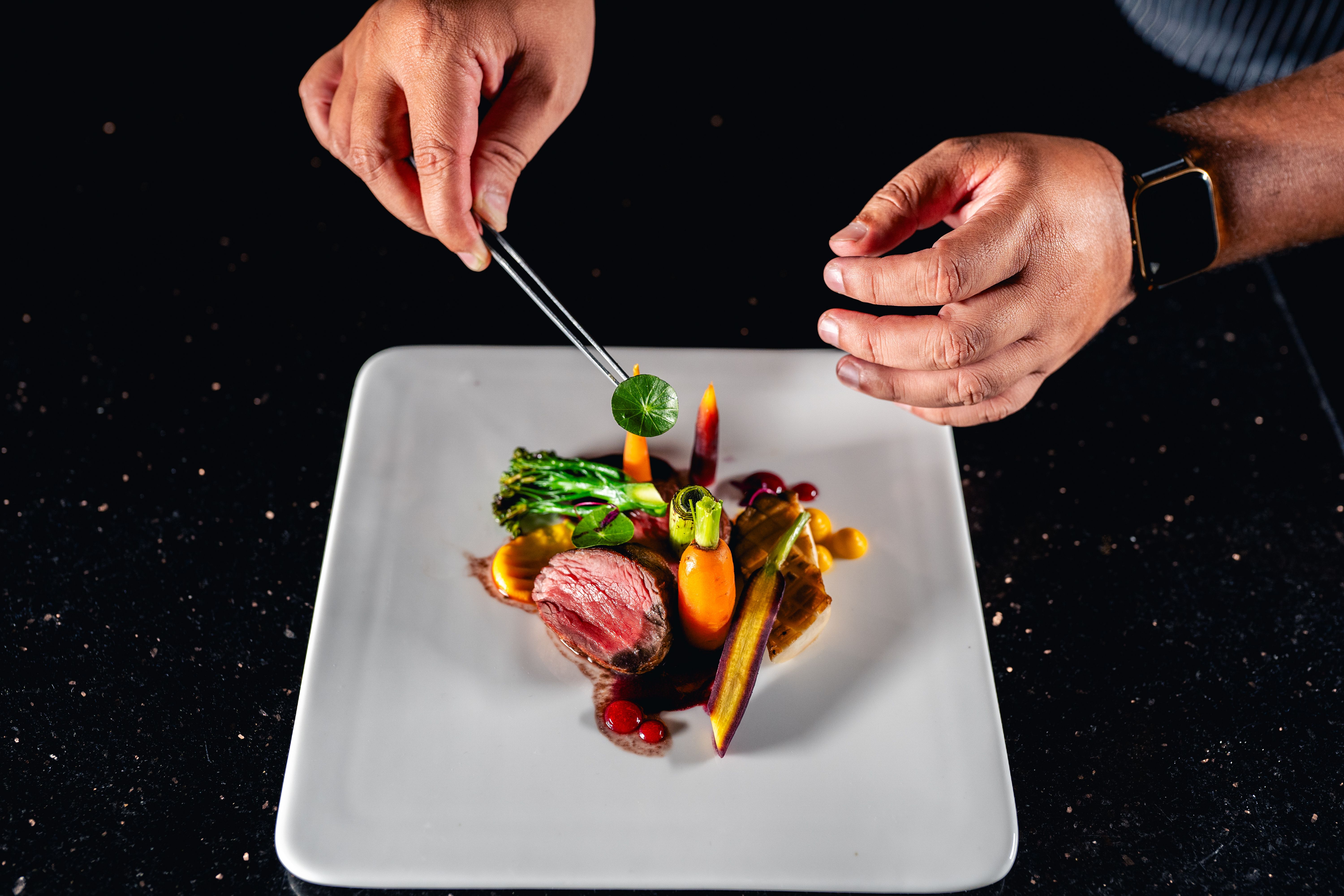 artful food presentation