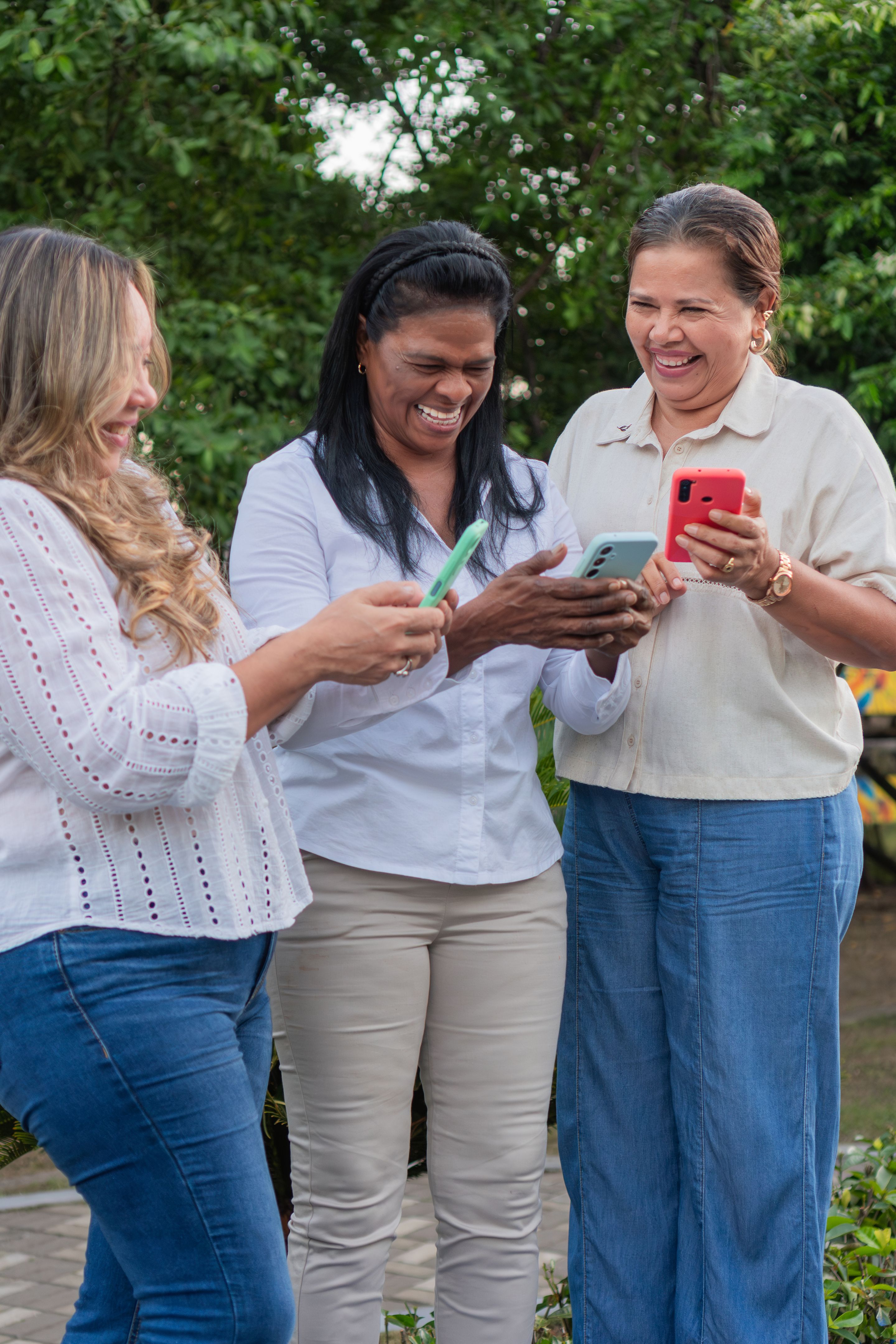redes sociais mulheres