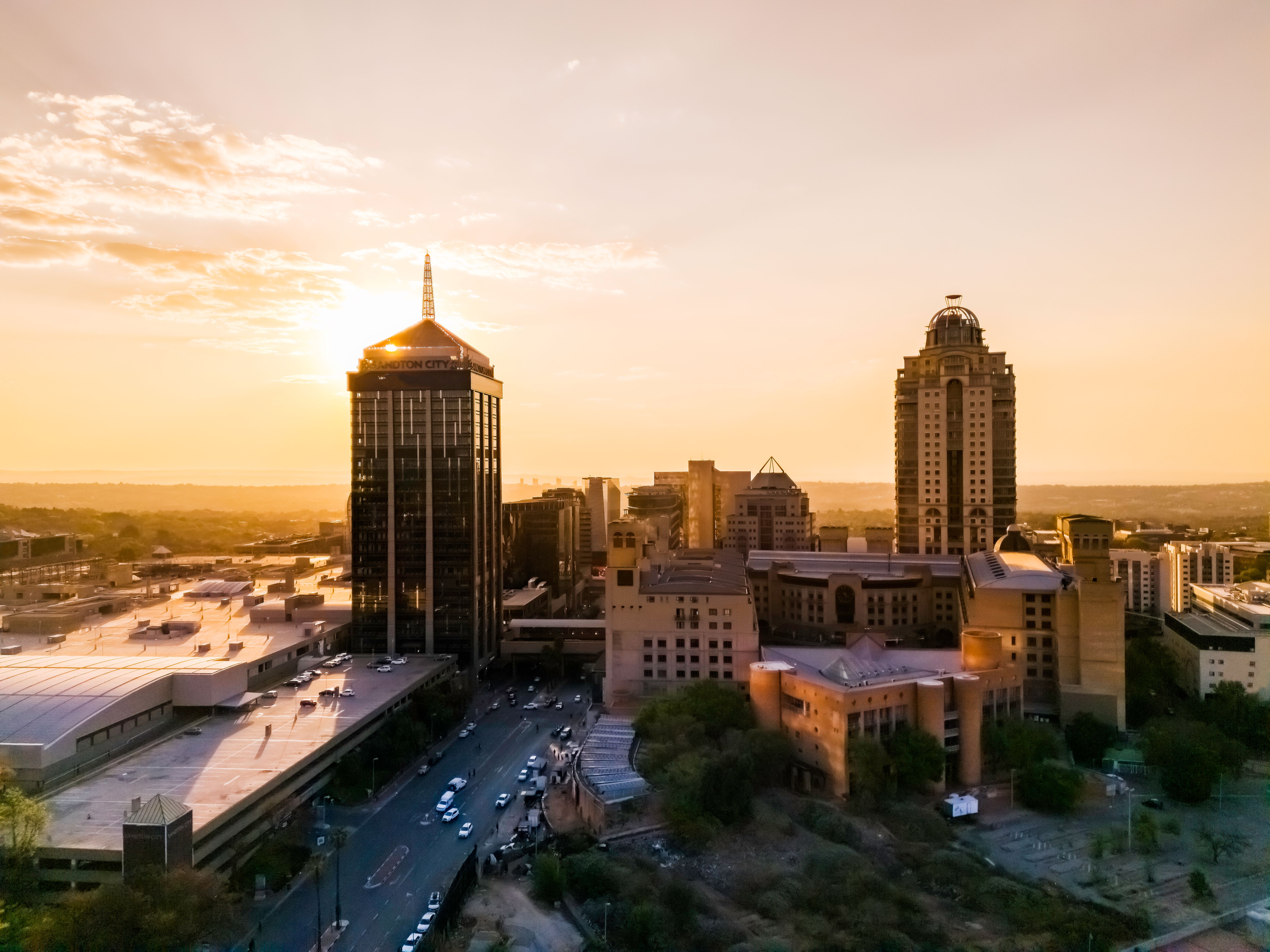 sandton cityscape