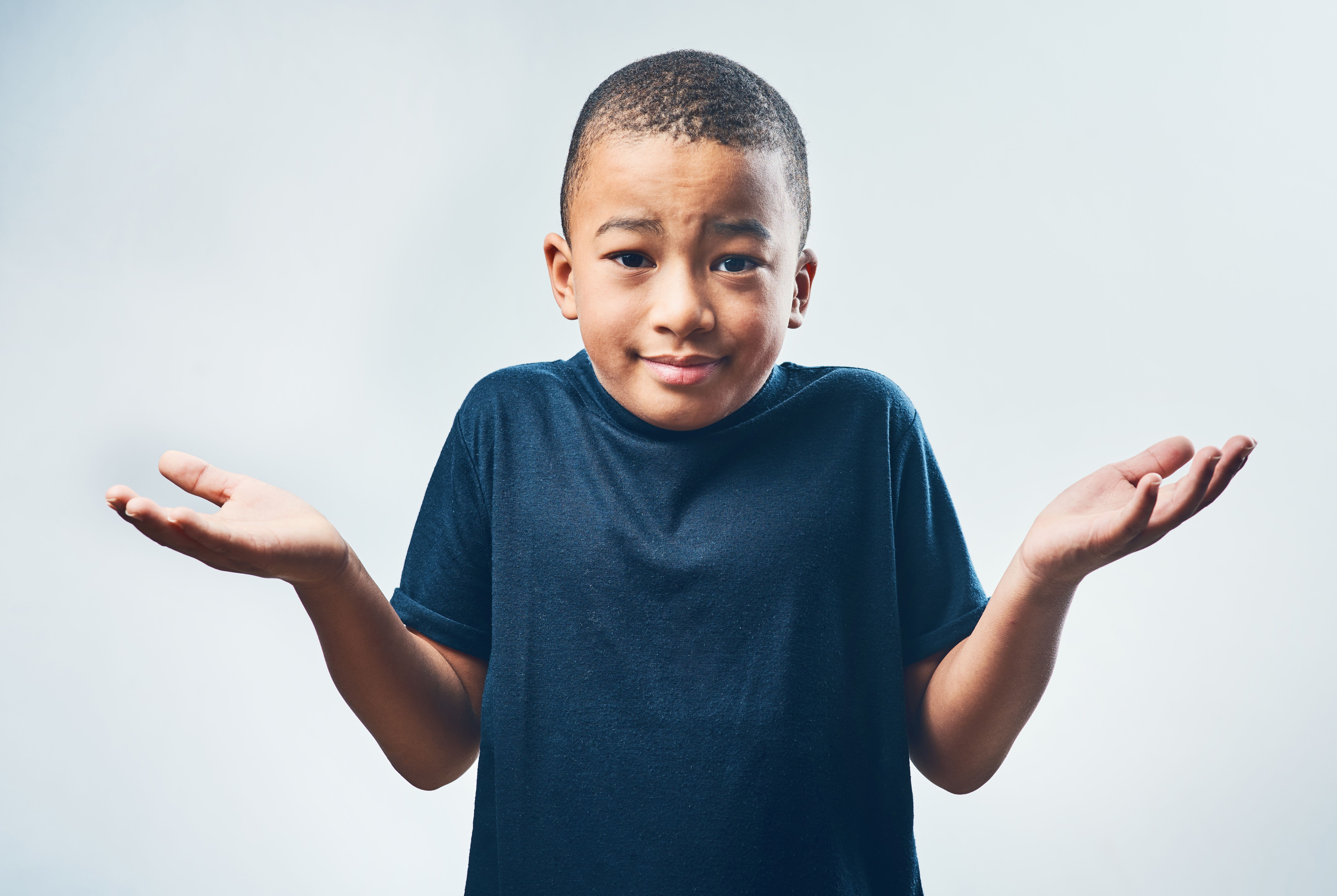 child asking question