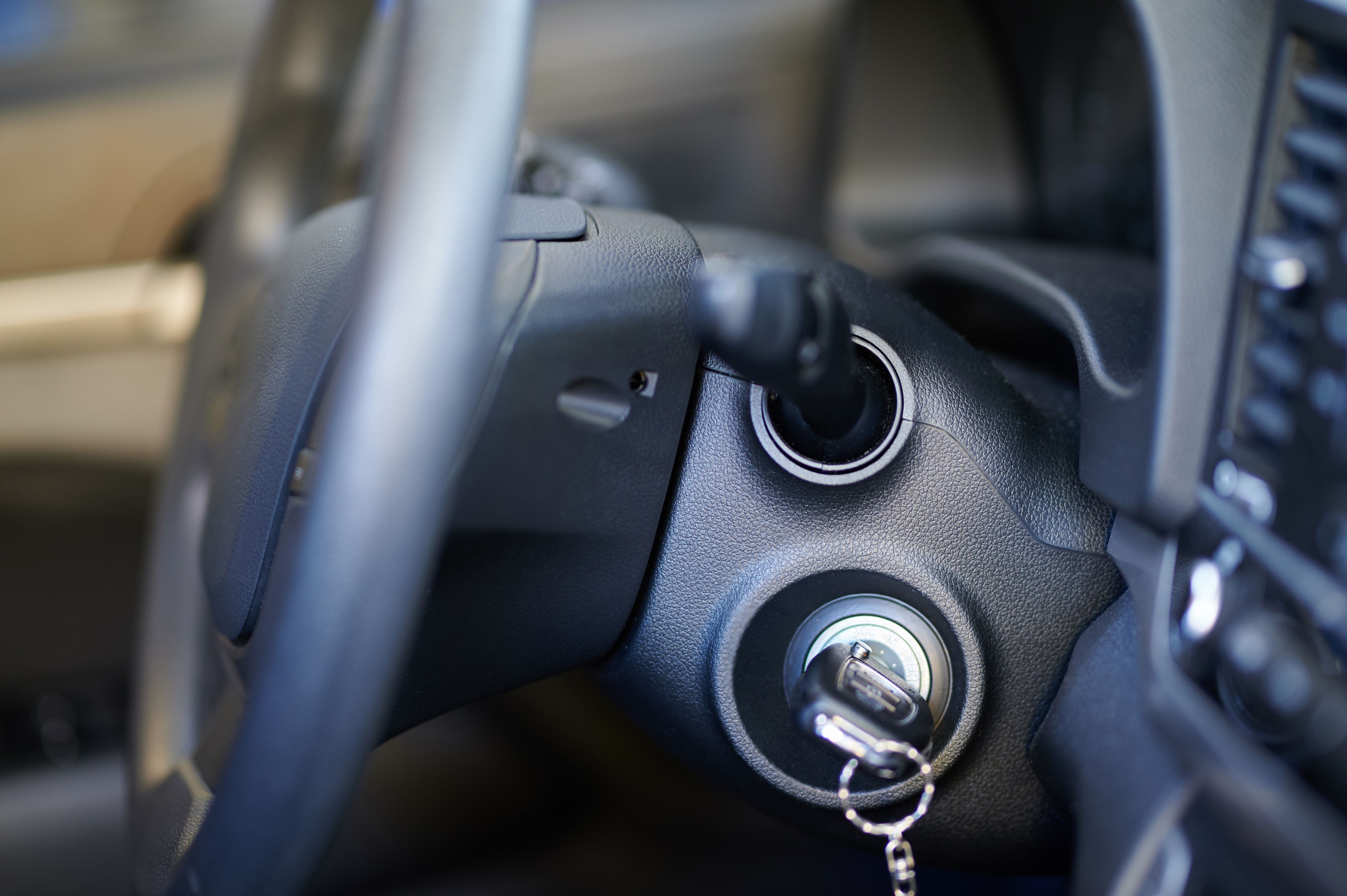 Modern car ignition mechanism Modern car ignition mechanism