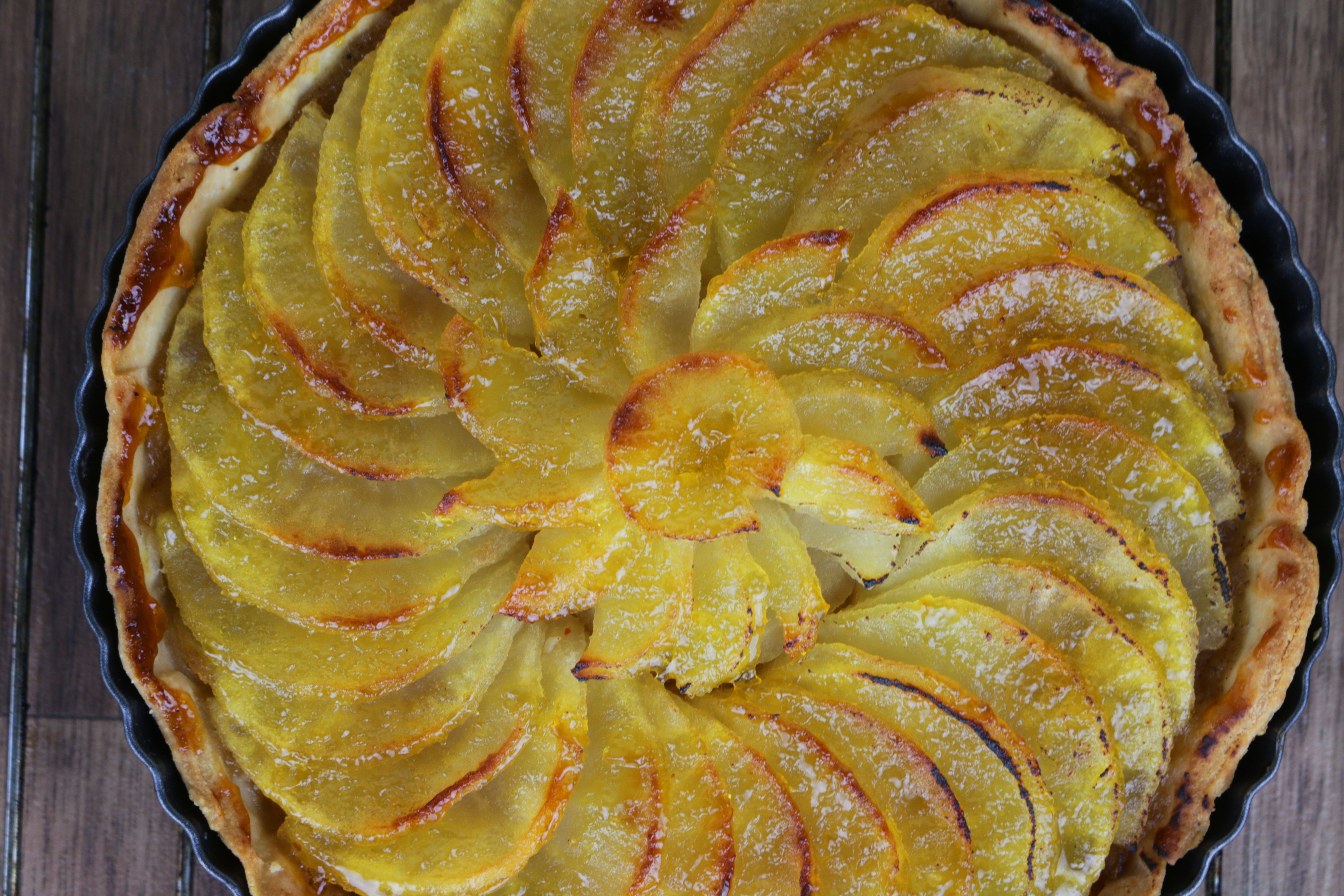 caramelized apple tart