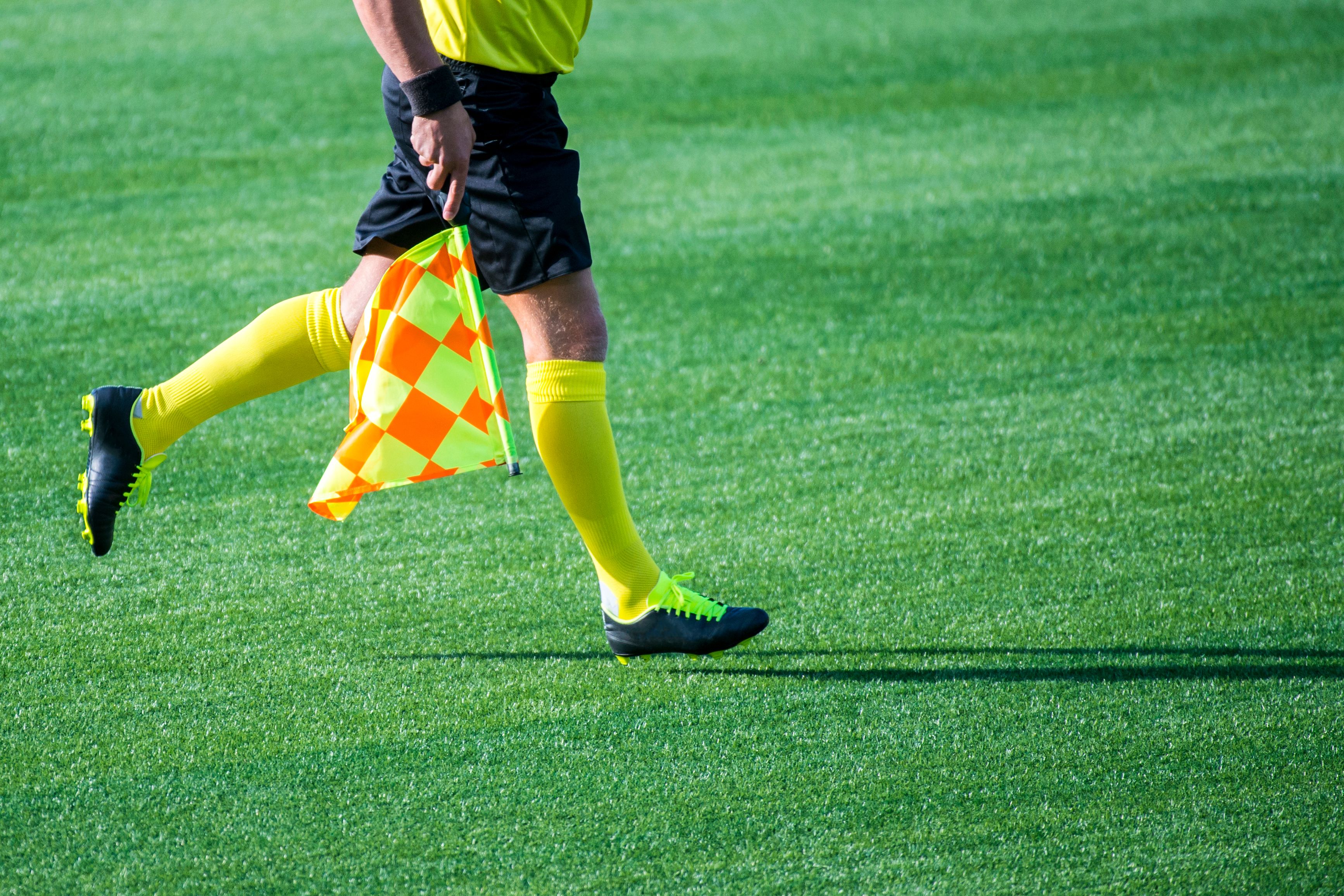 soccer referee heat
