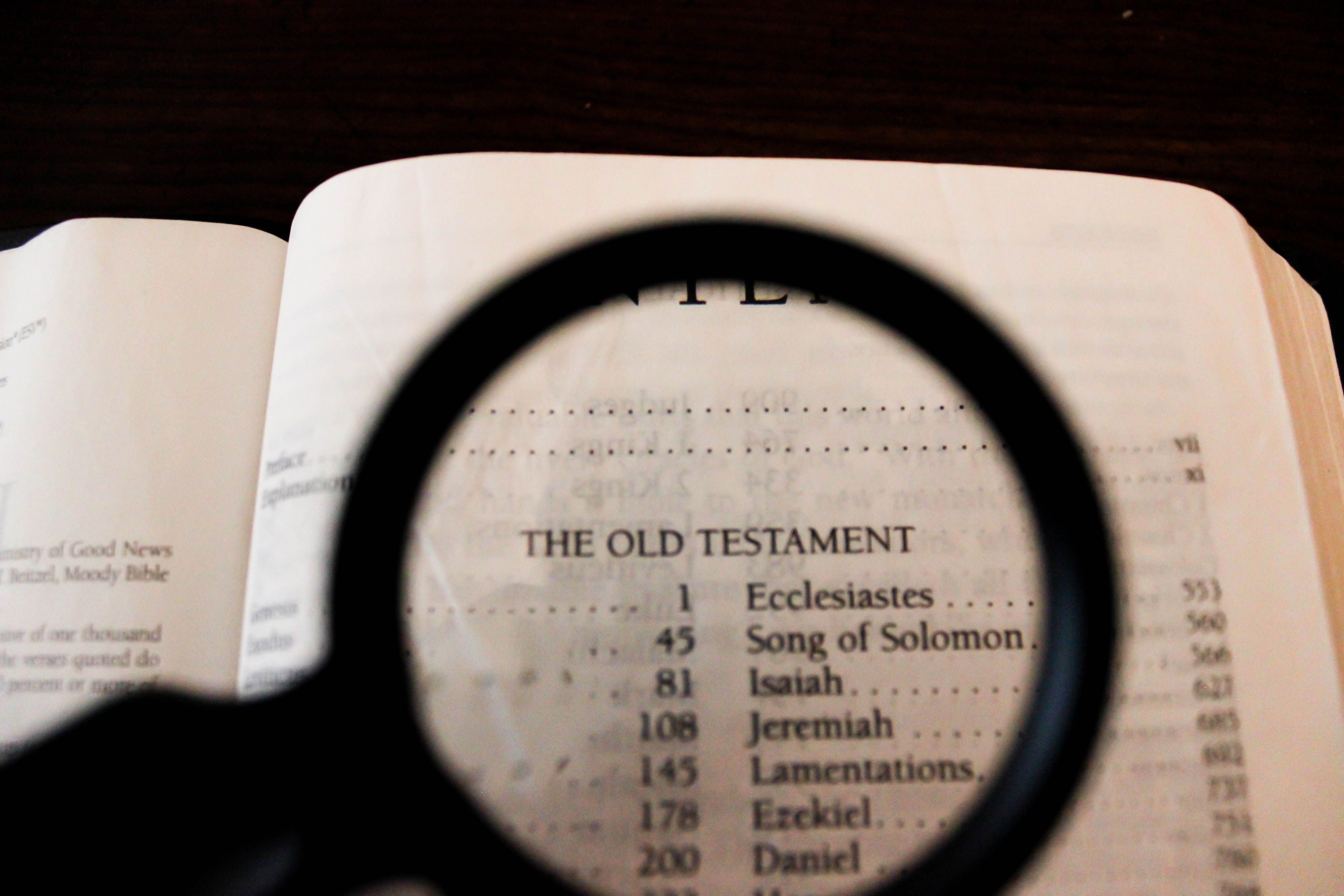 Old Testament List of Books Old Testament List of Books