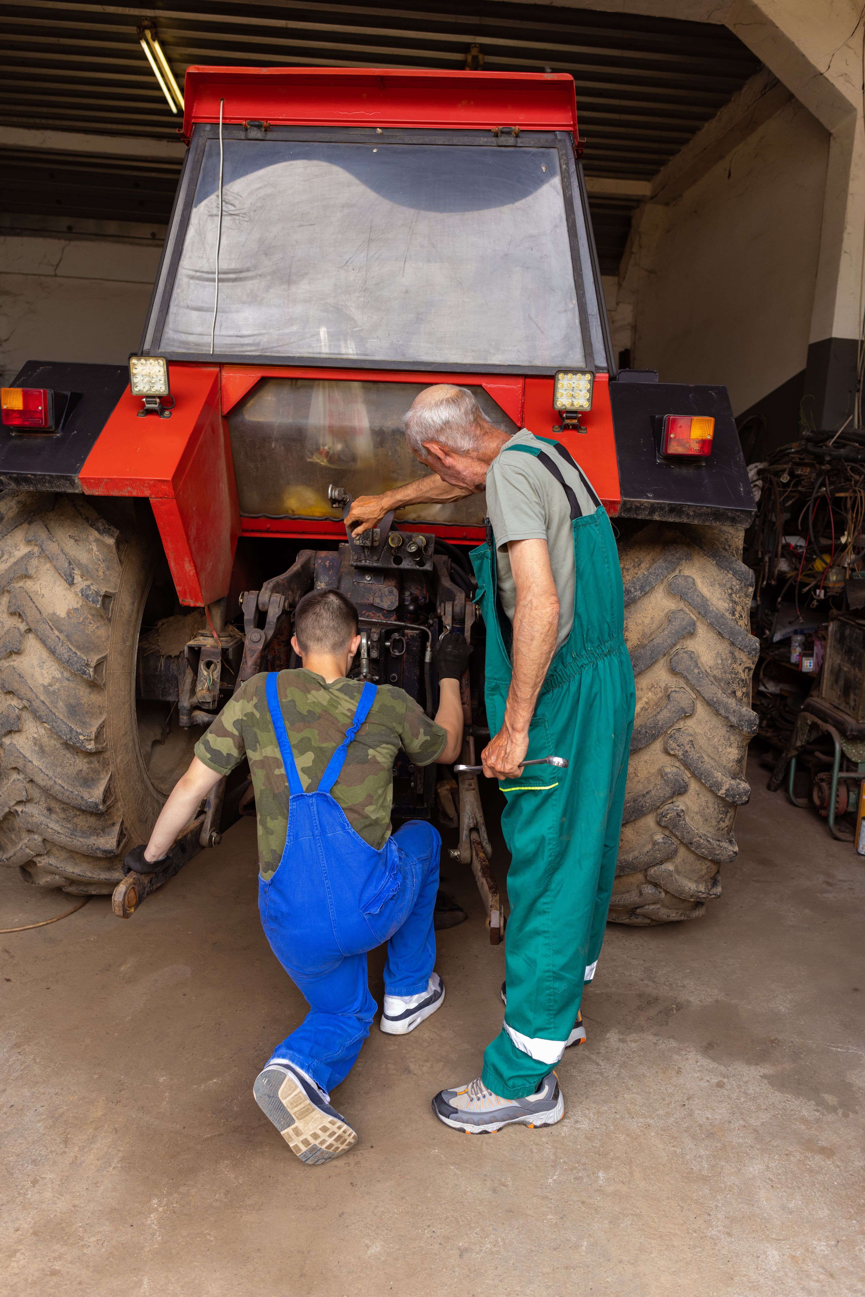 tractor maintenance