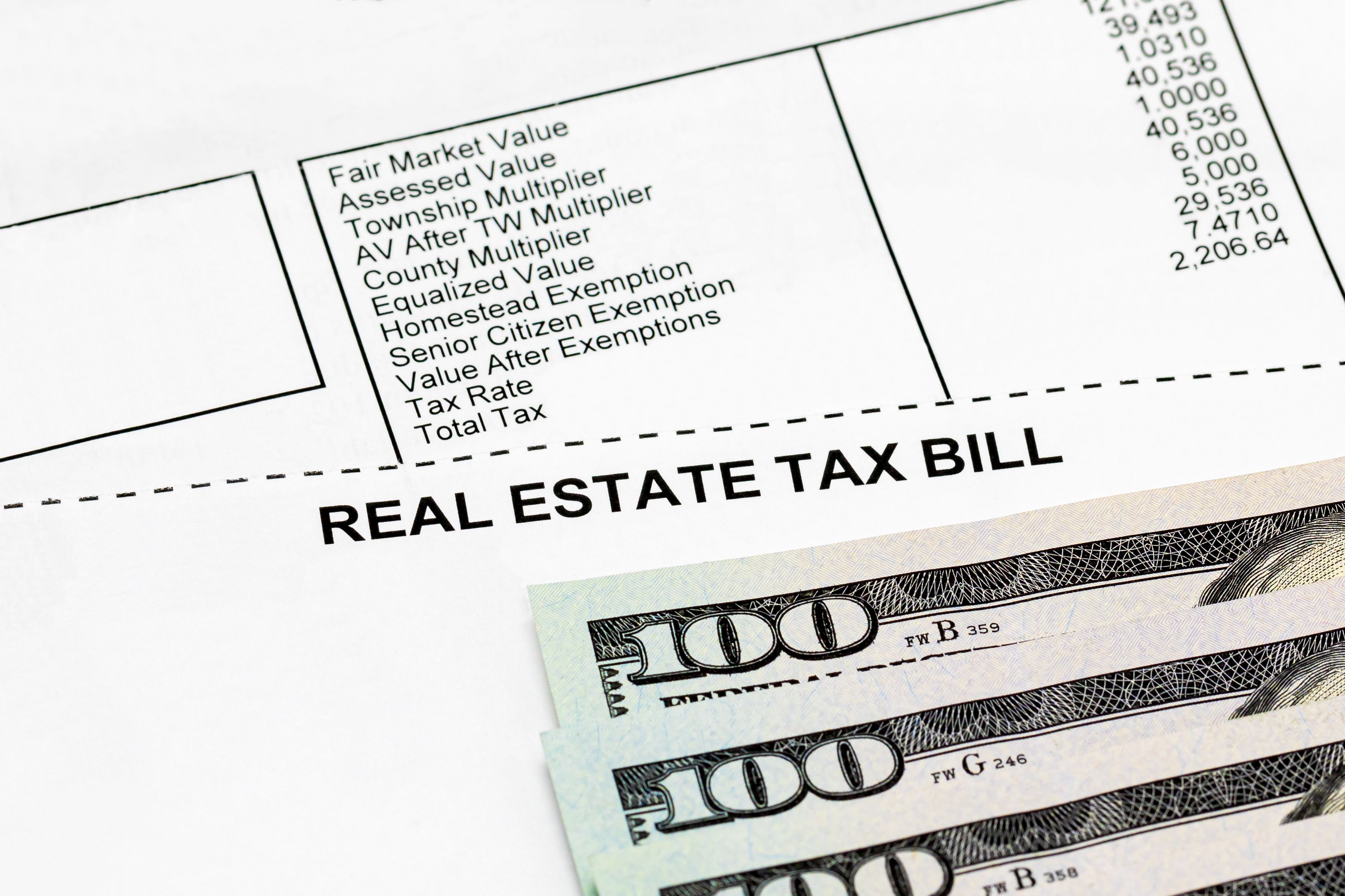 property tax bills