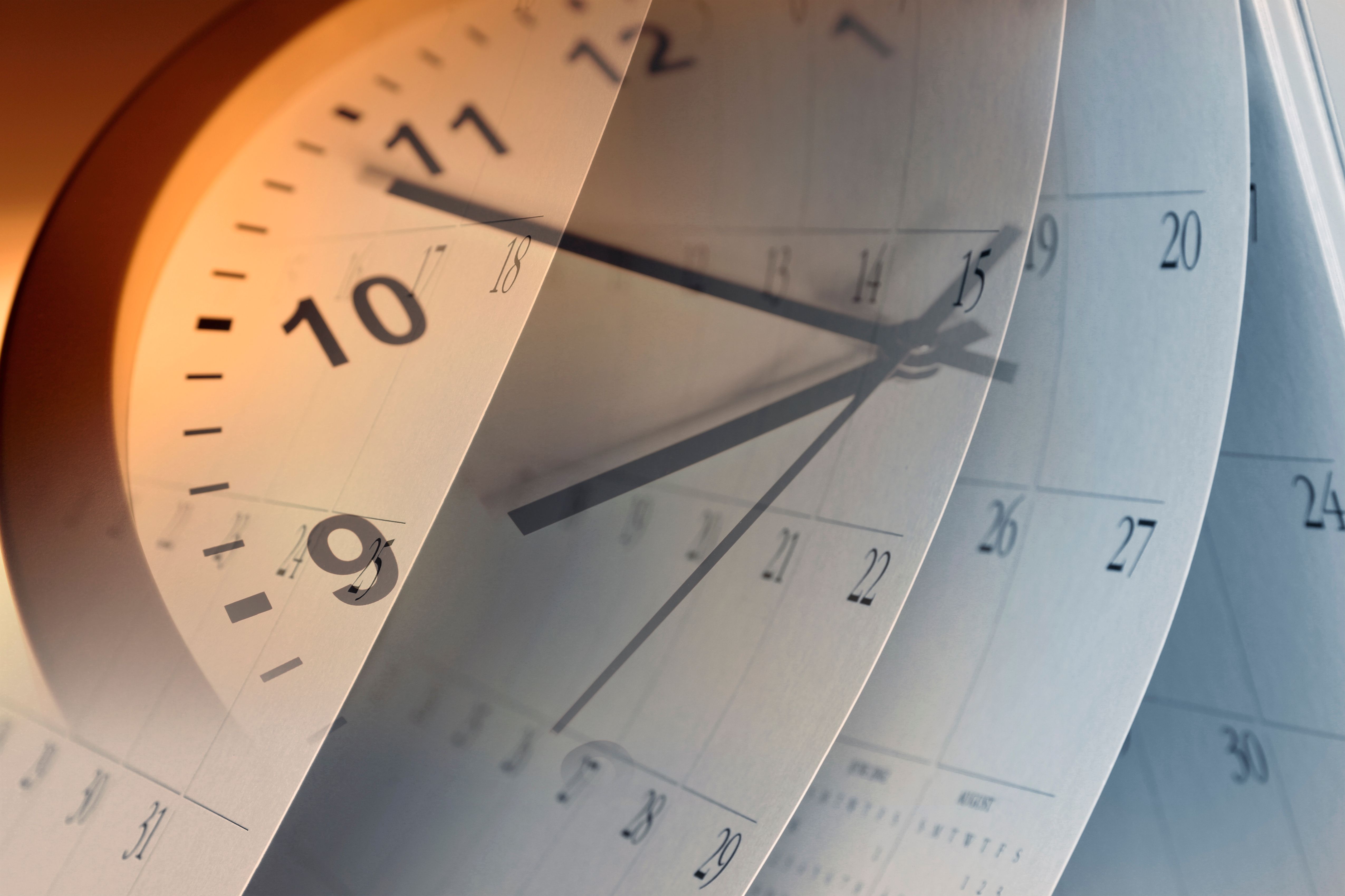 clock and calendar
