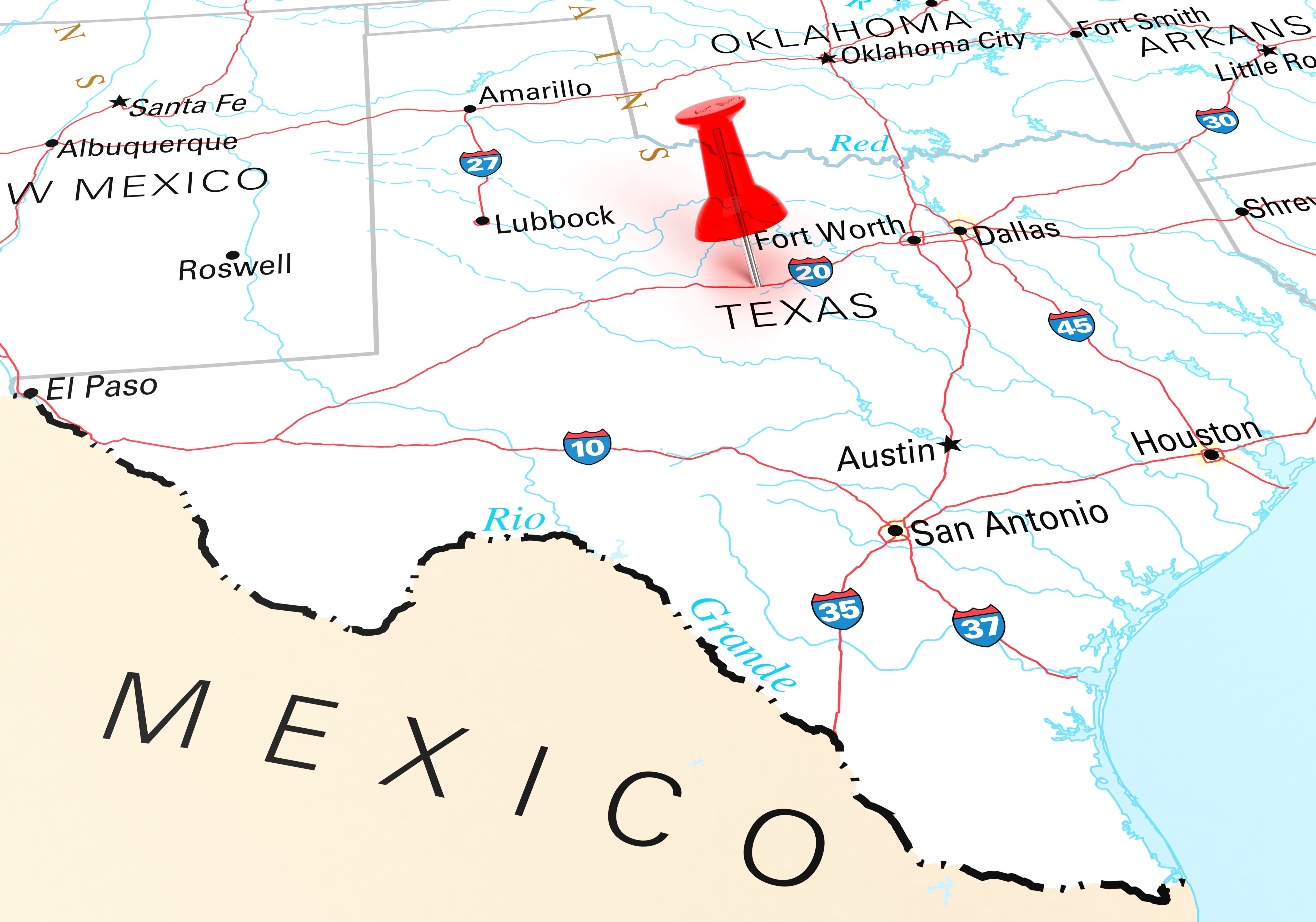 texas travel plan