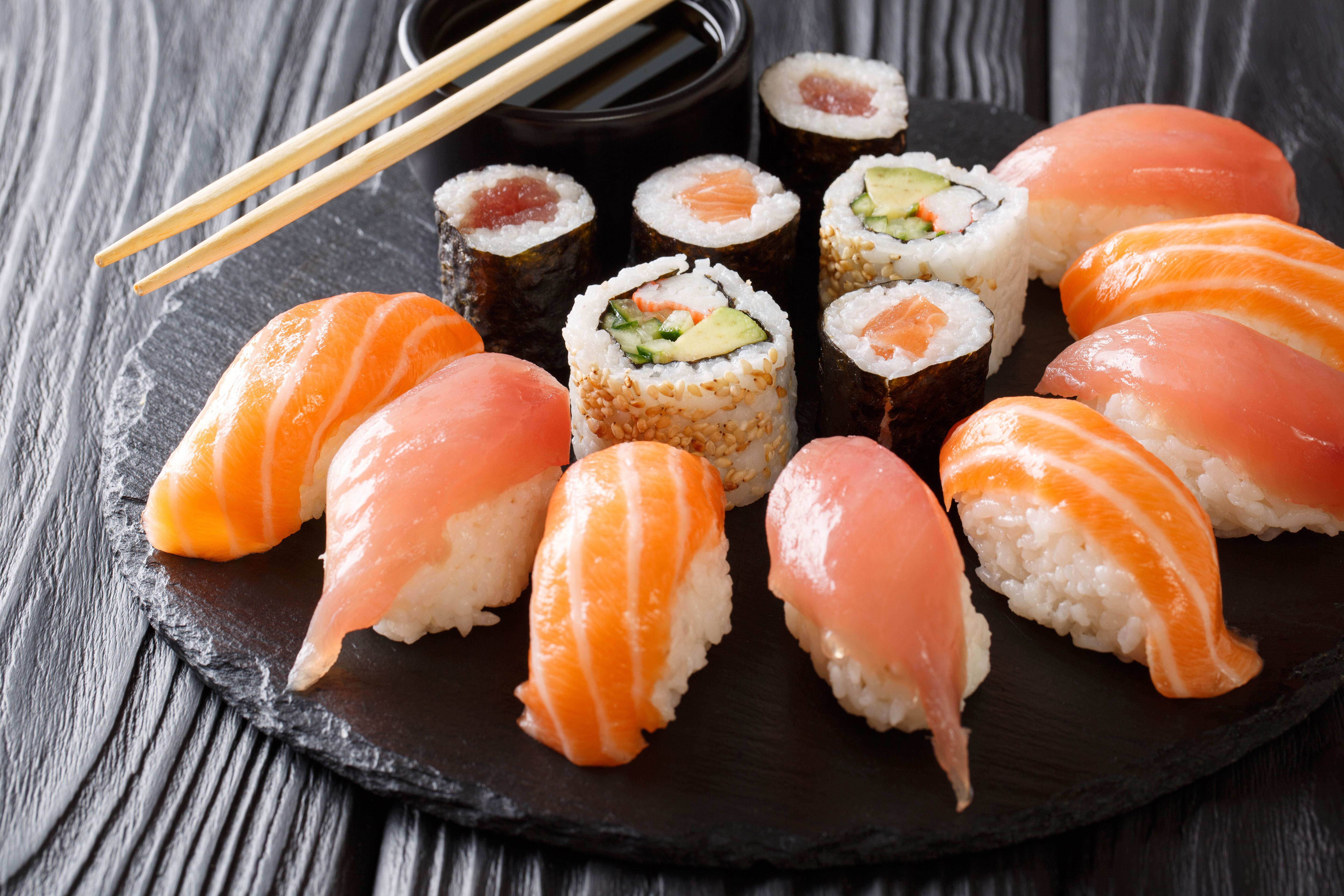 healthy sushi