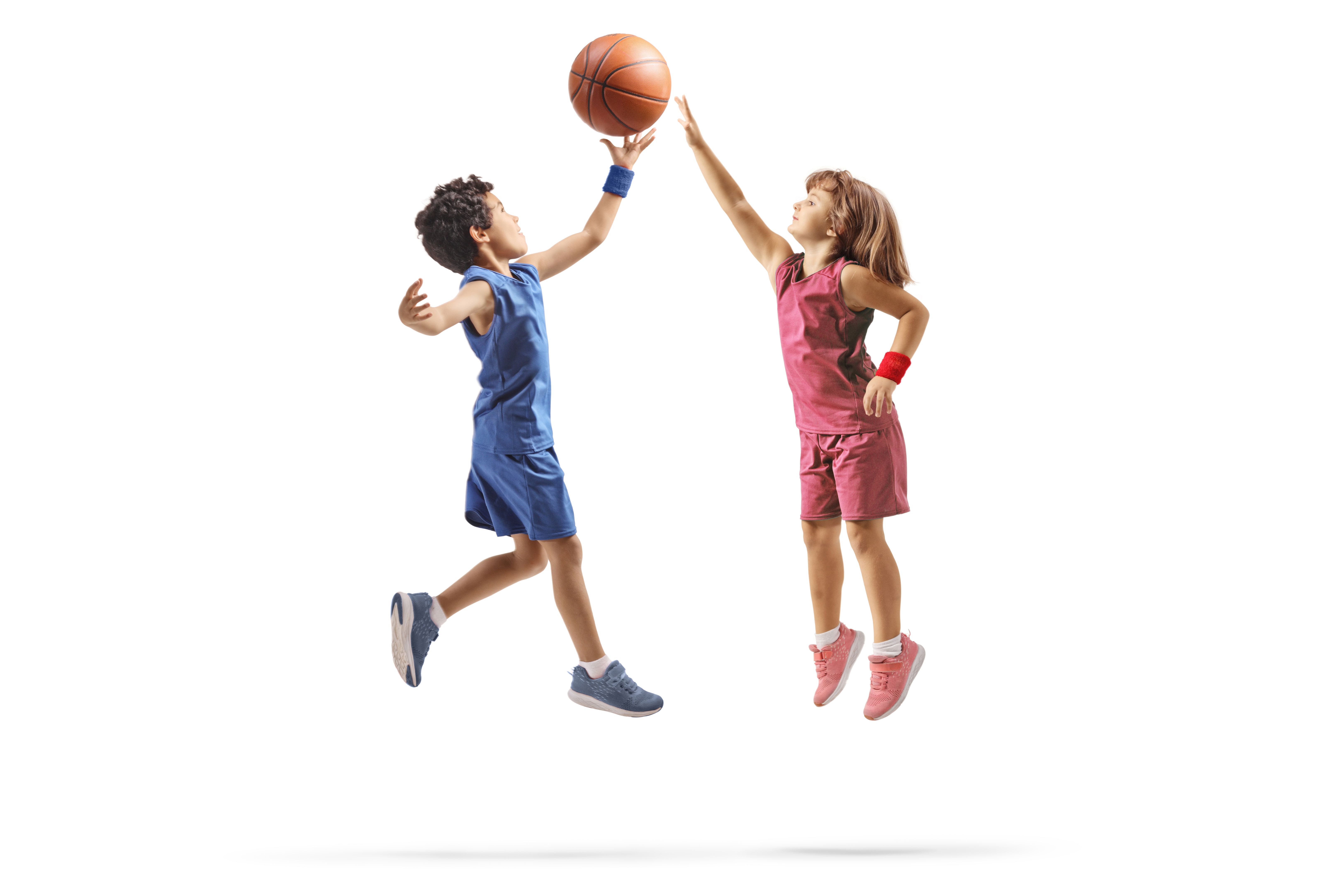 child basketball game