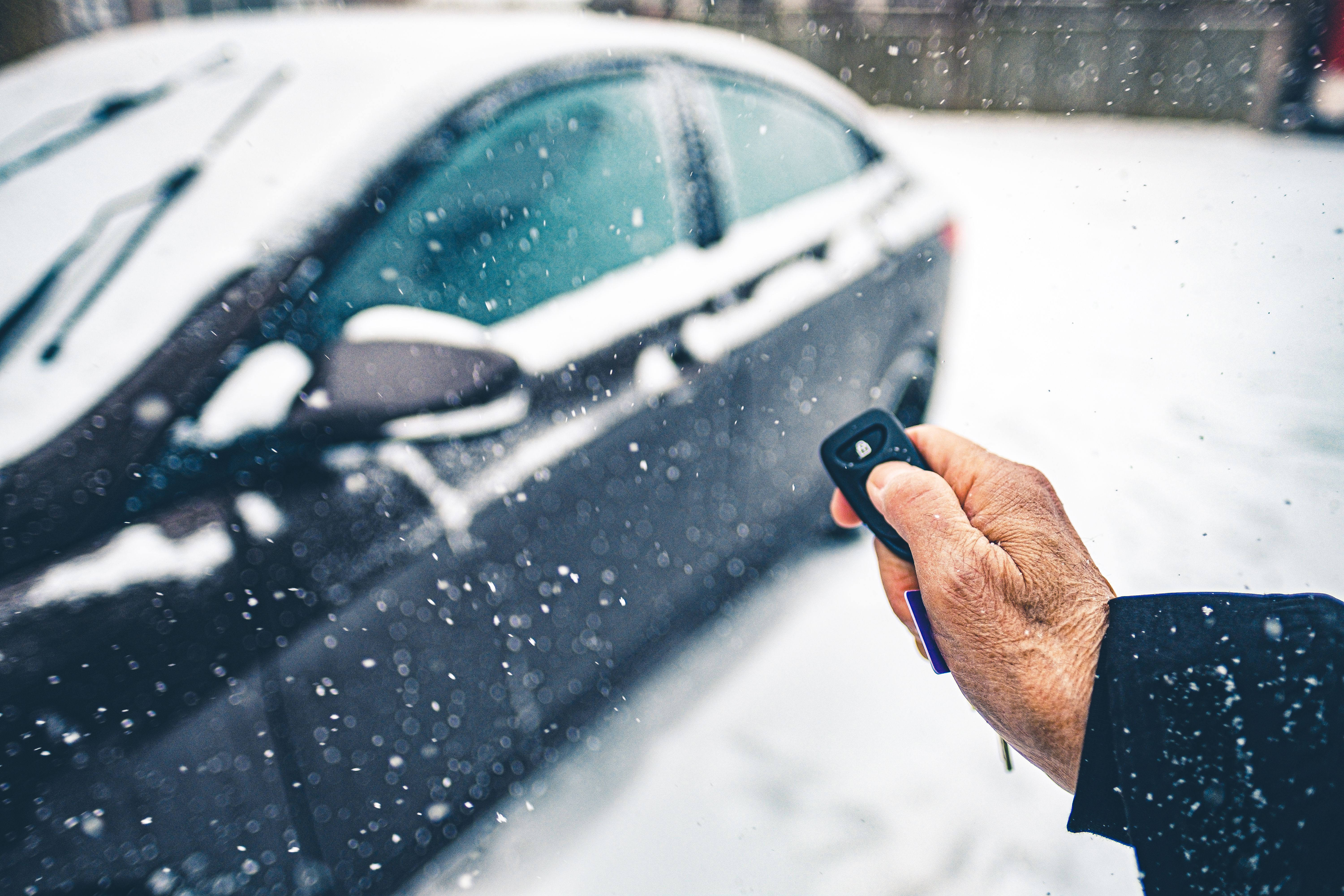 car key winter