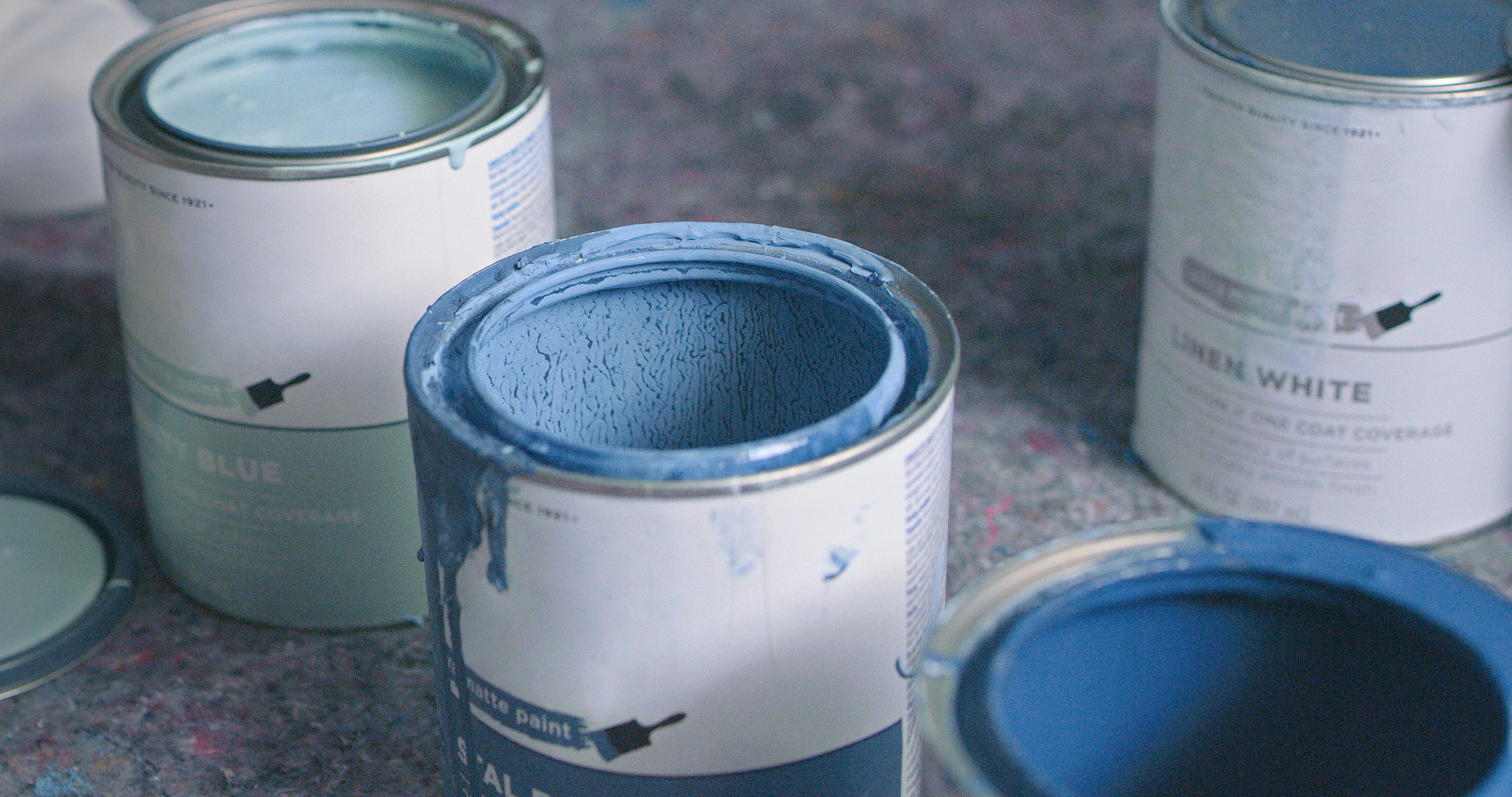 sampling paint colors
