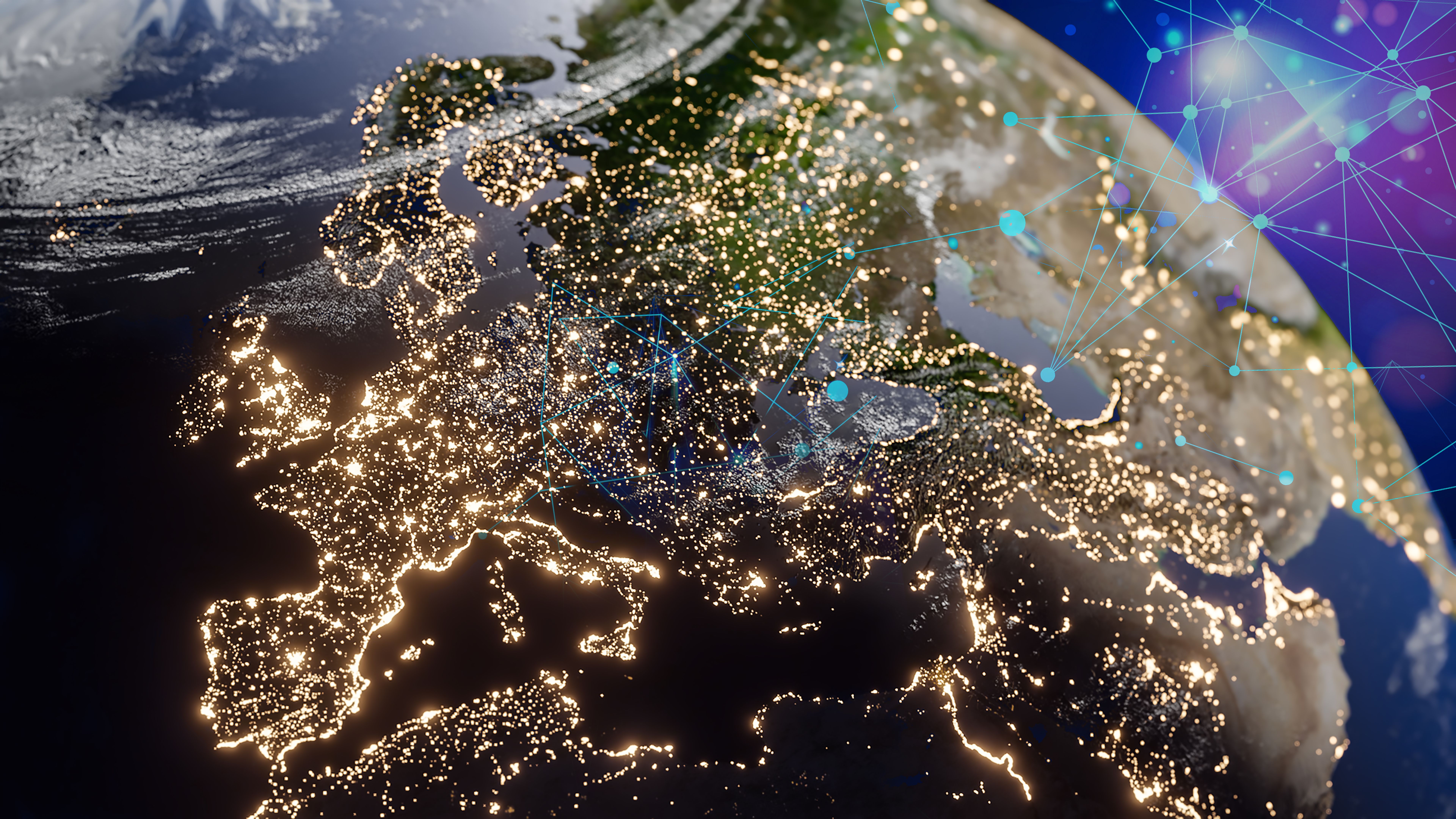 satellite view of mining