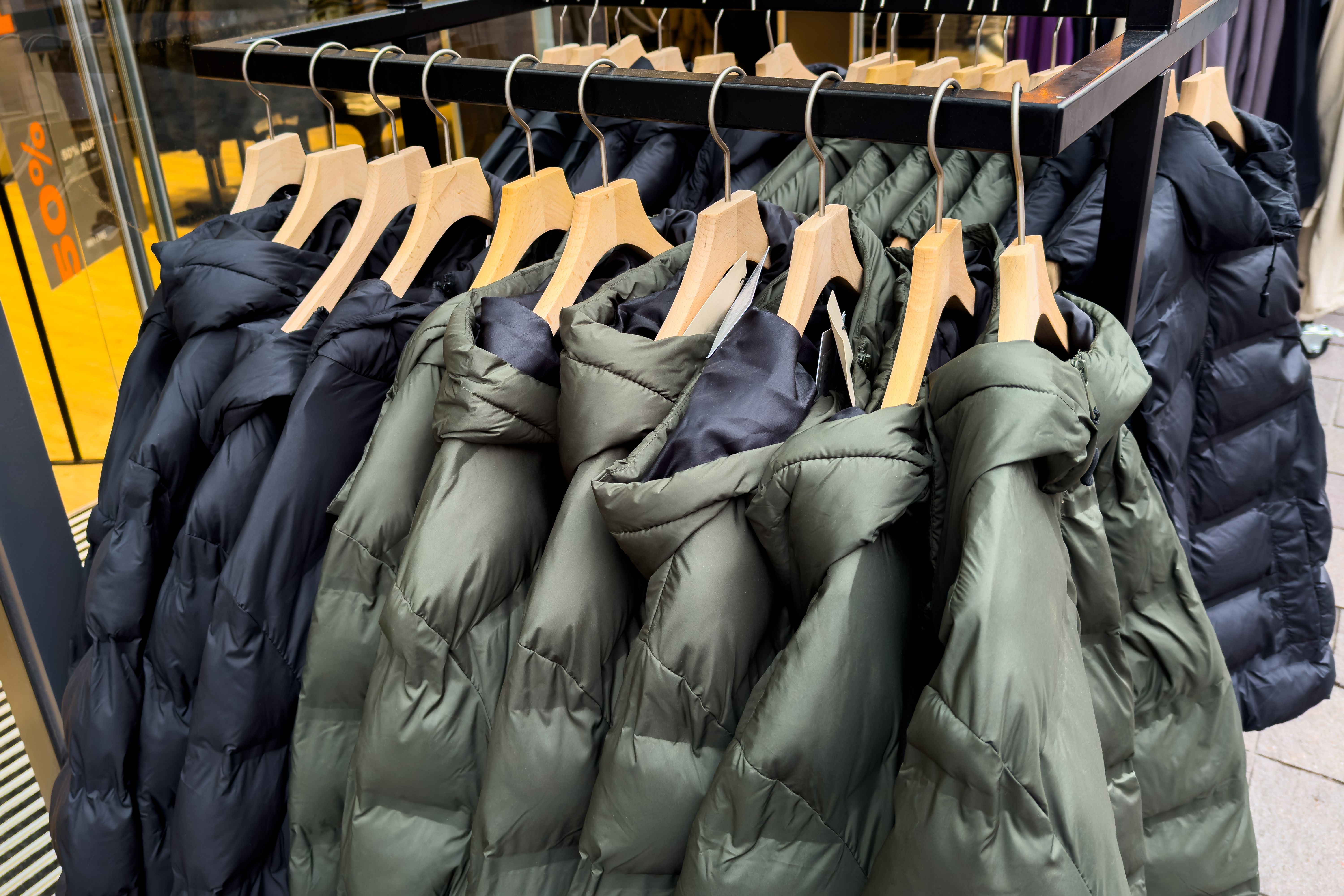 fall clothing storage