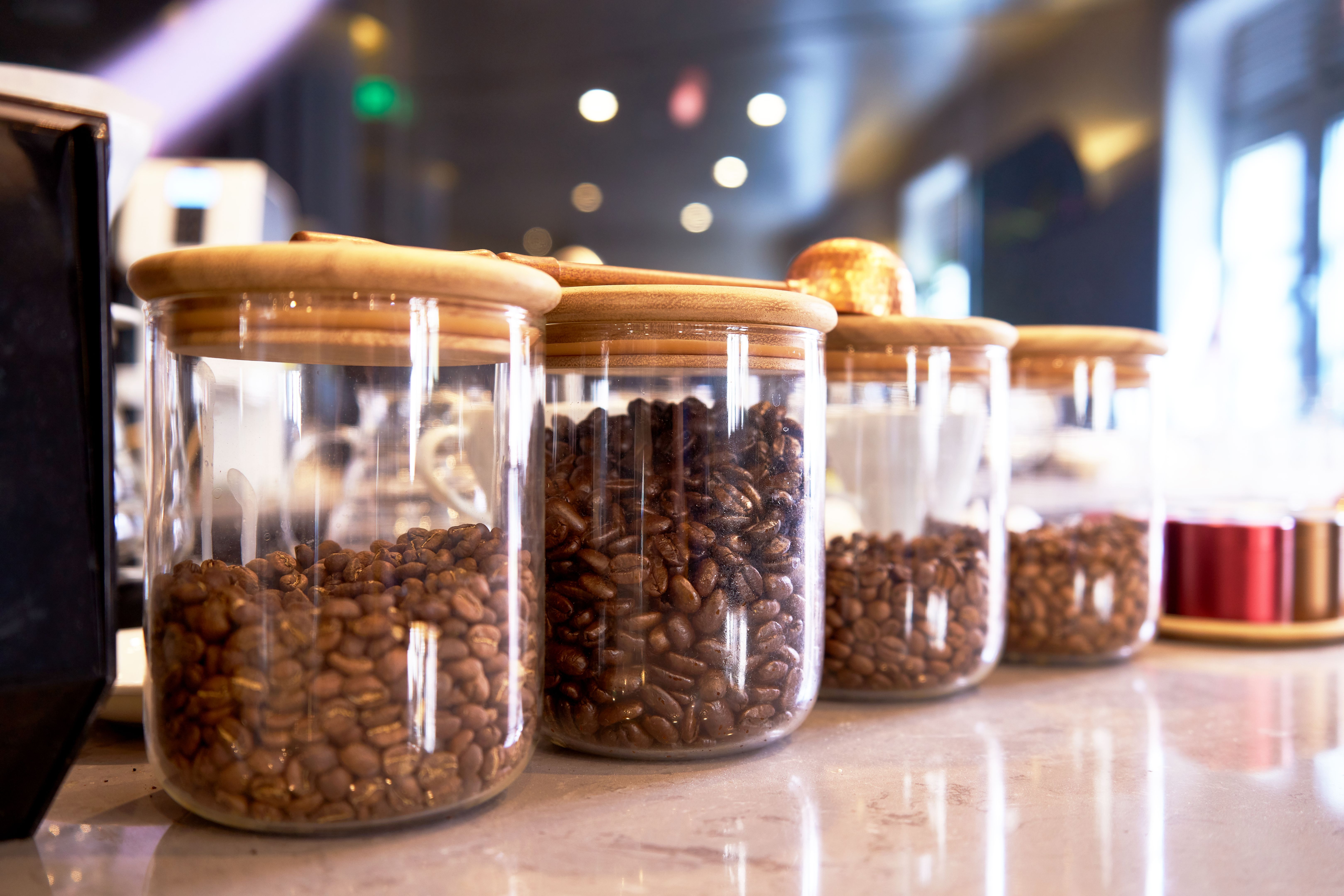 coffee beans storage
