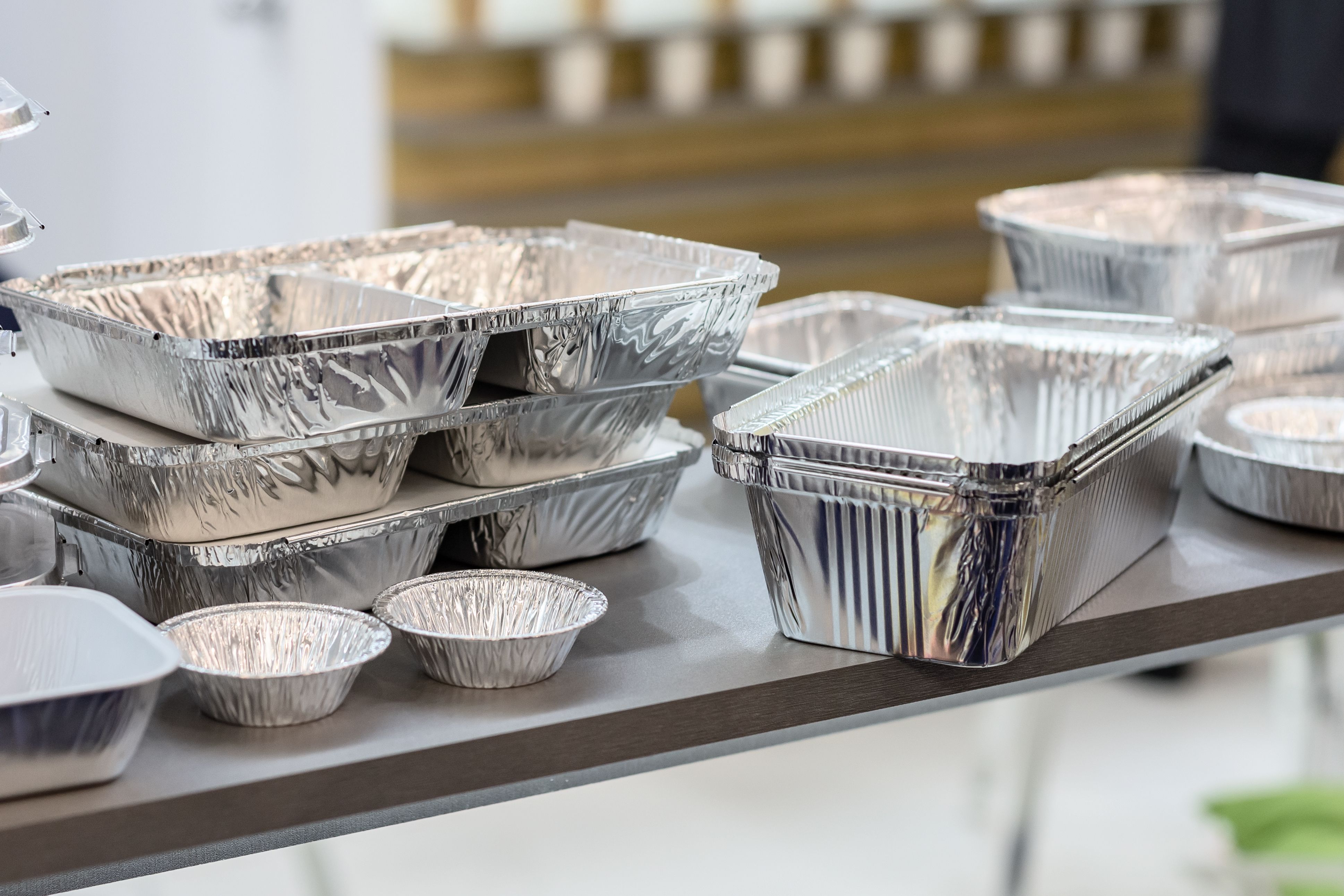 aluminum foil container