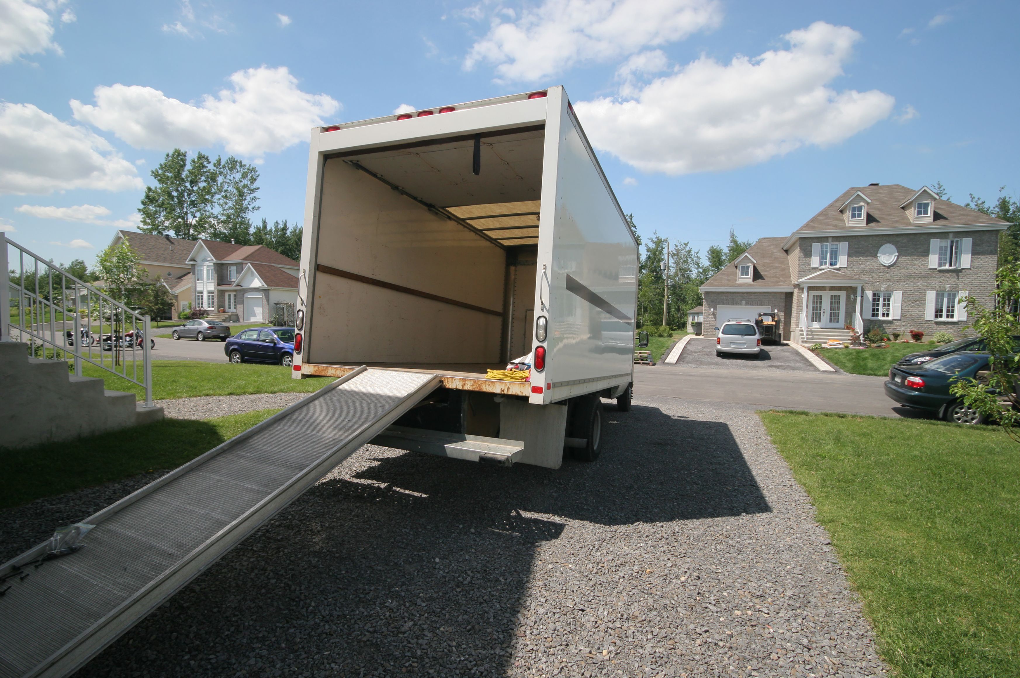 local delivery truck
