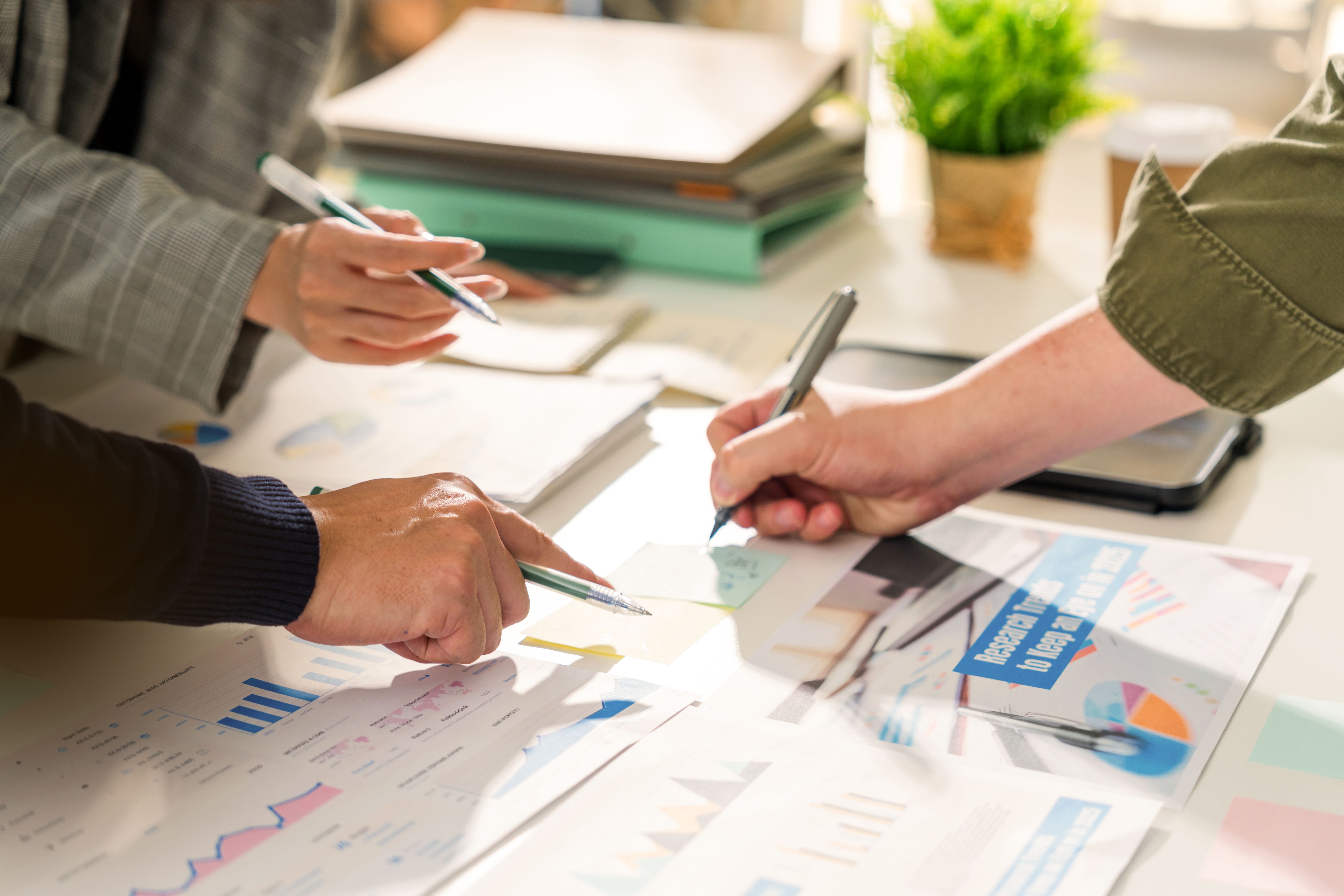 marketing strategy meeting