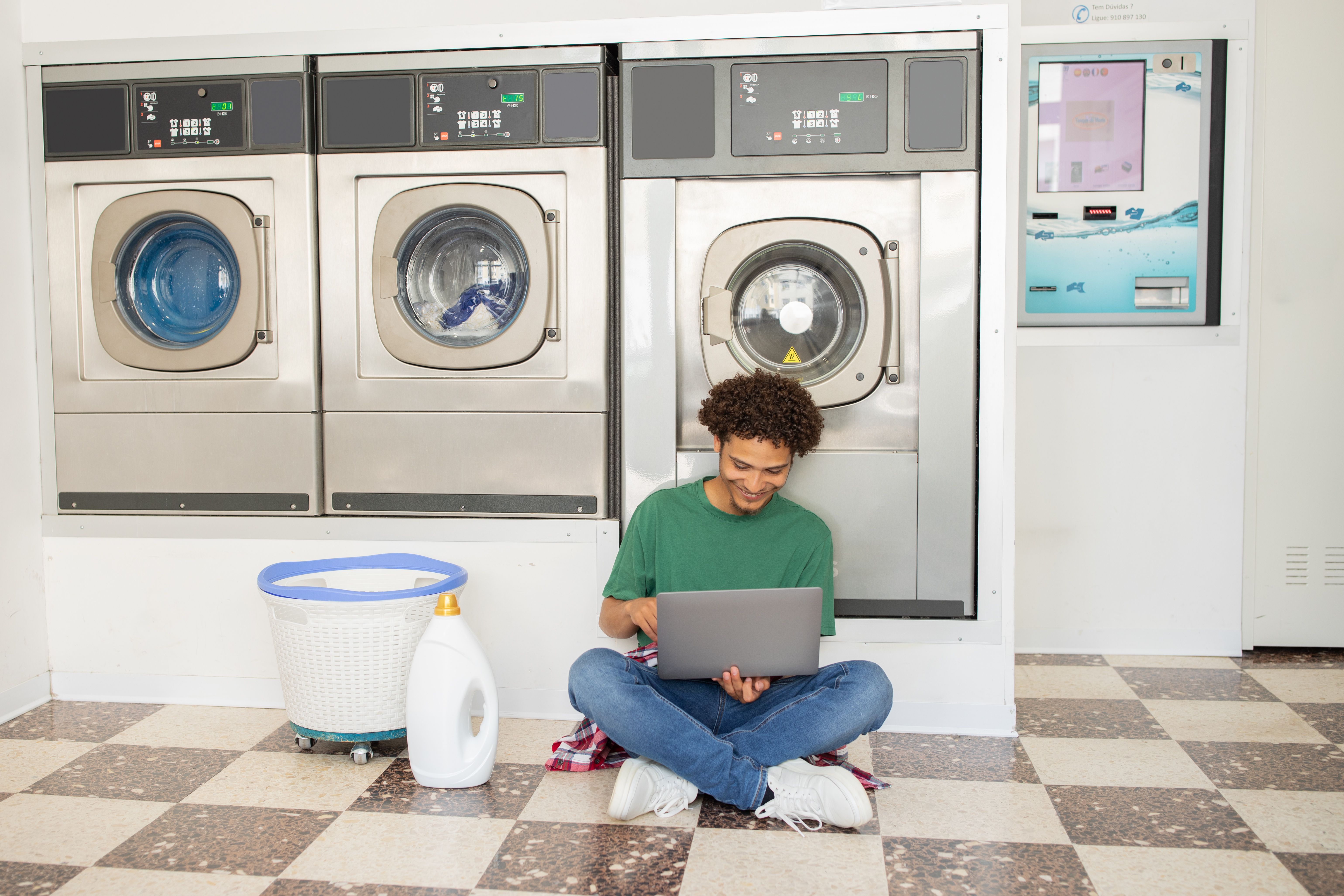 cozy laundromat