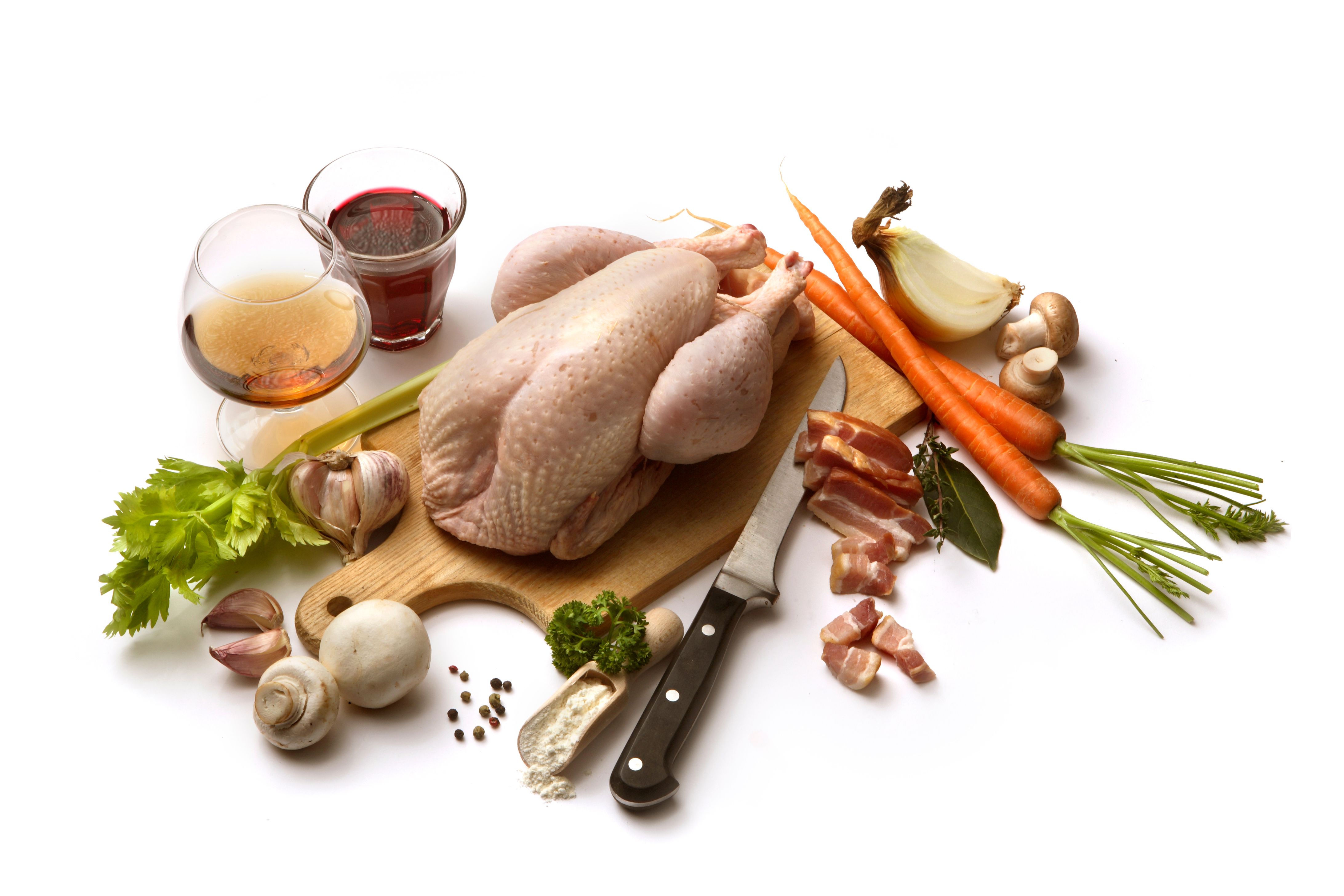 ingredients coq au vin