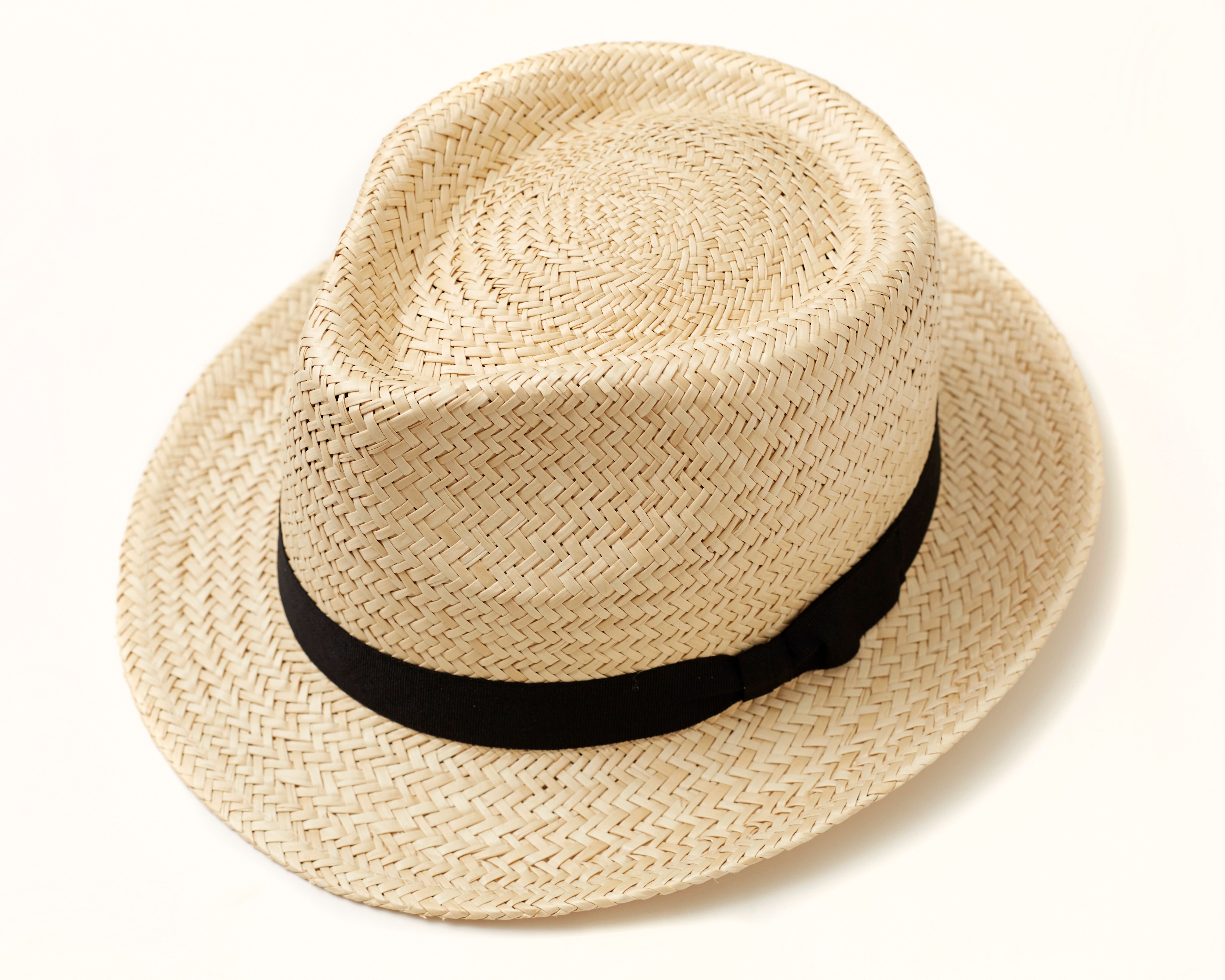 straw fedora
