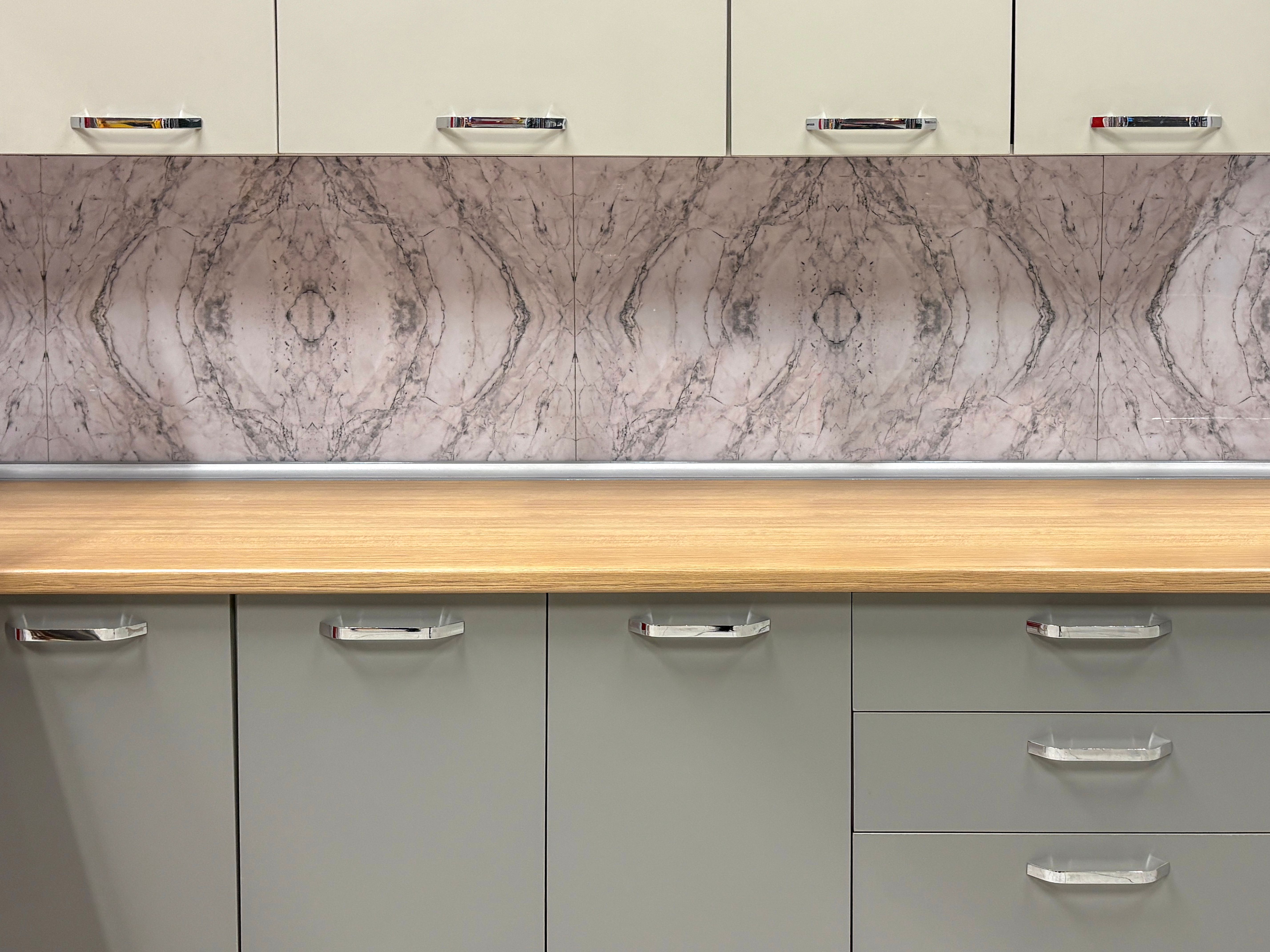 mixed material countertops