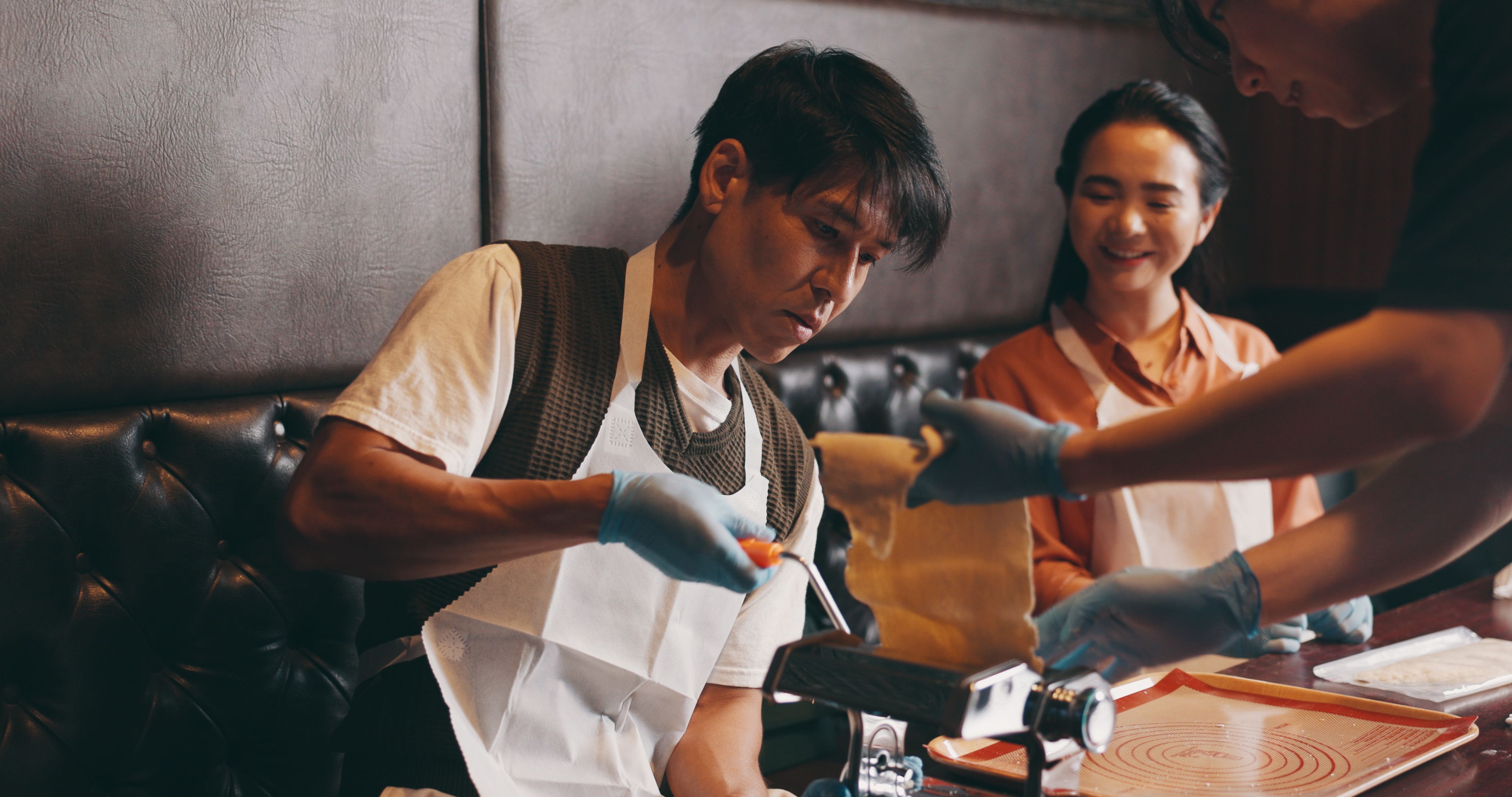 couple cooking class