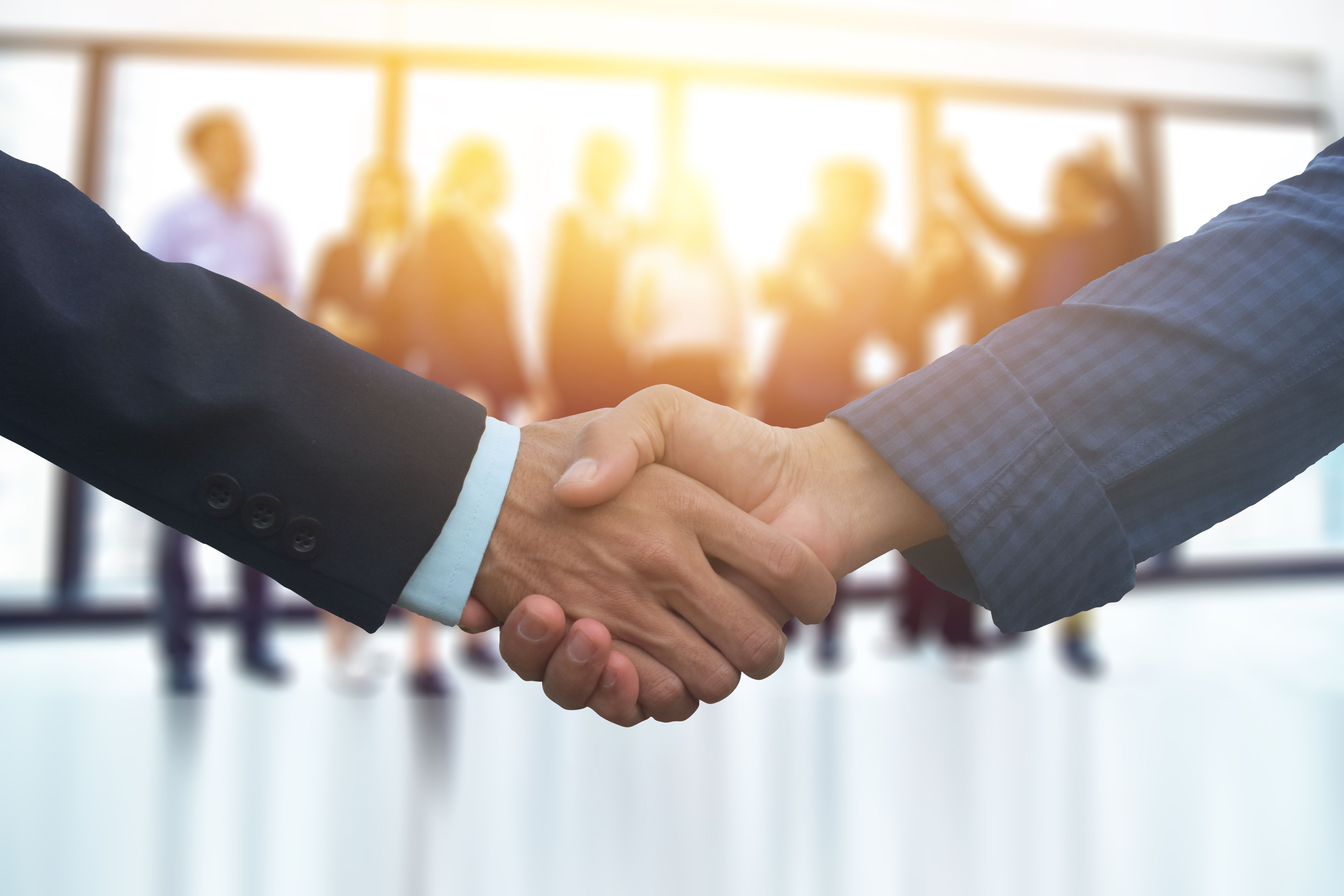 business handshake
