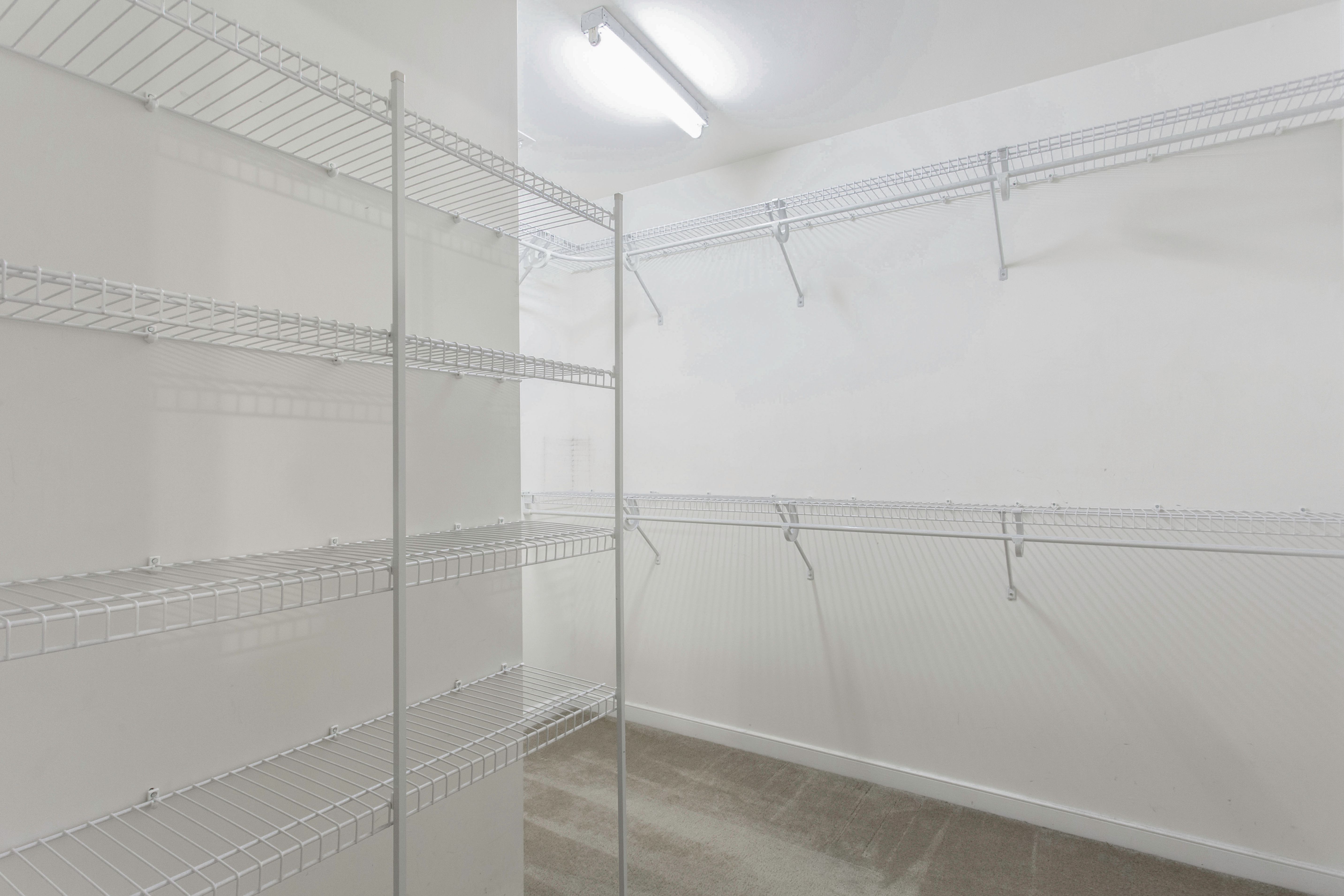 decluttered home interior