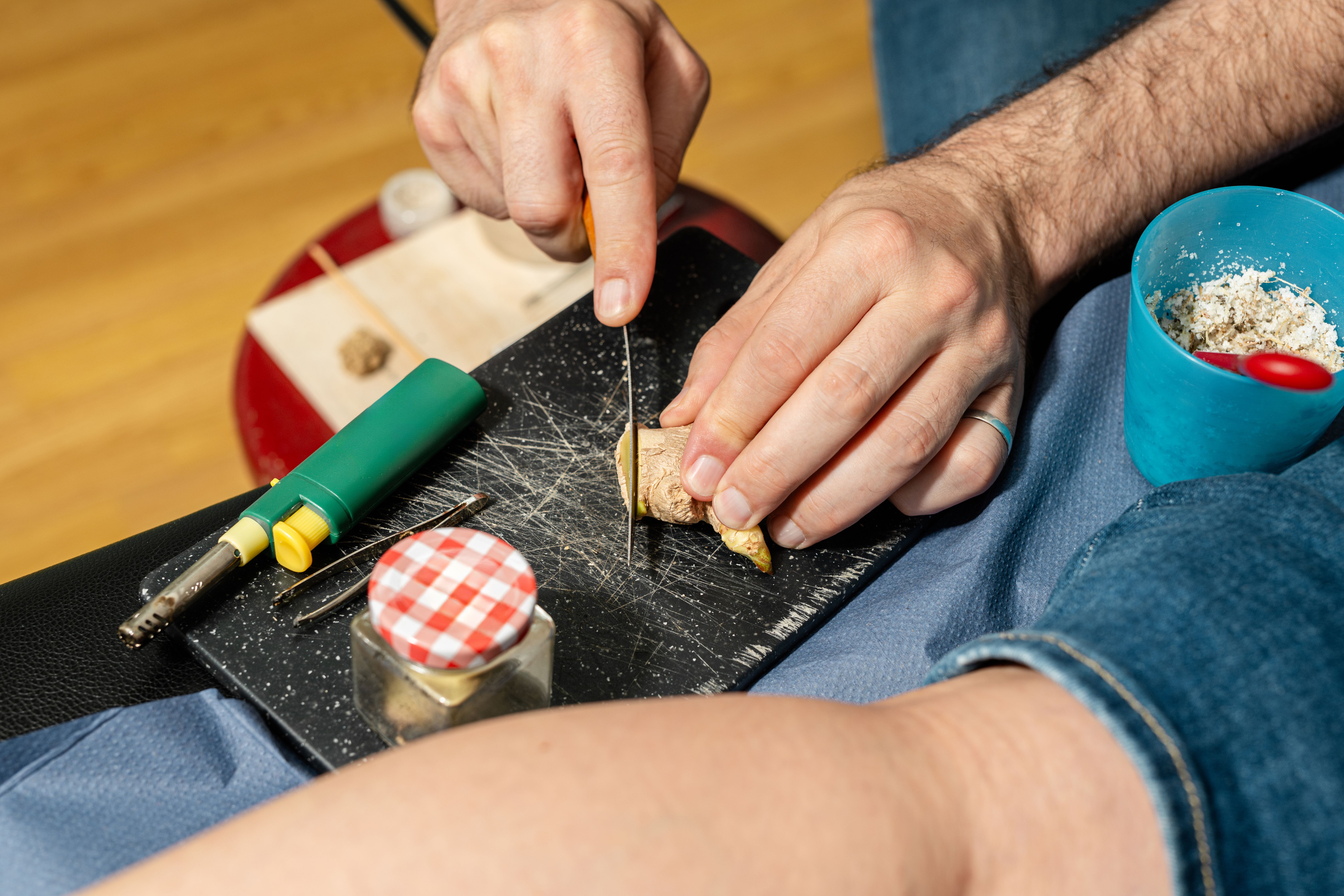acupuncture session preparation
