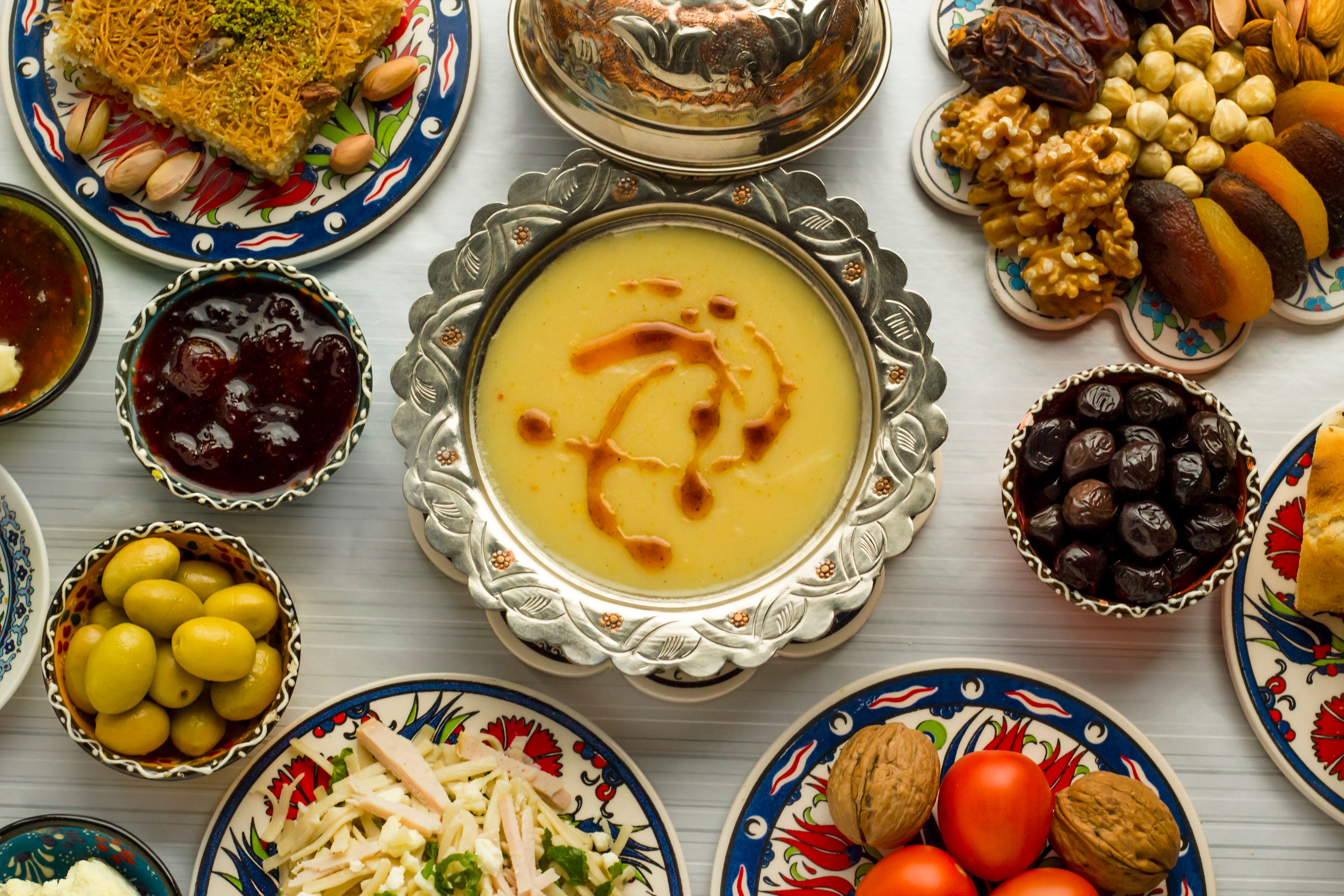 Turkish Ramadan Dinner Table Turkish Ramadan Dinner Table