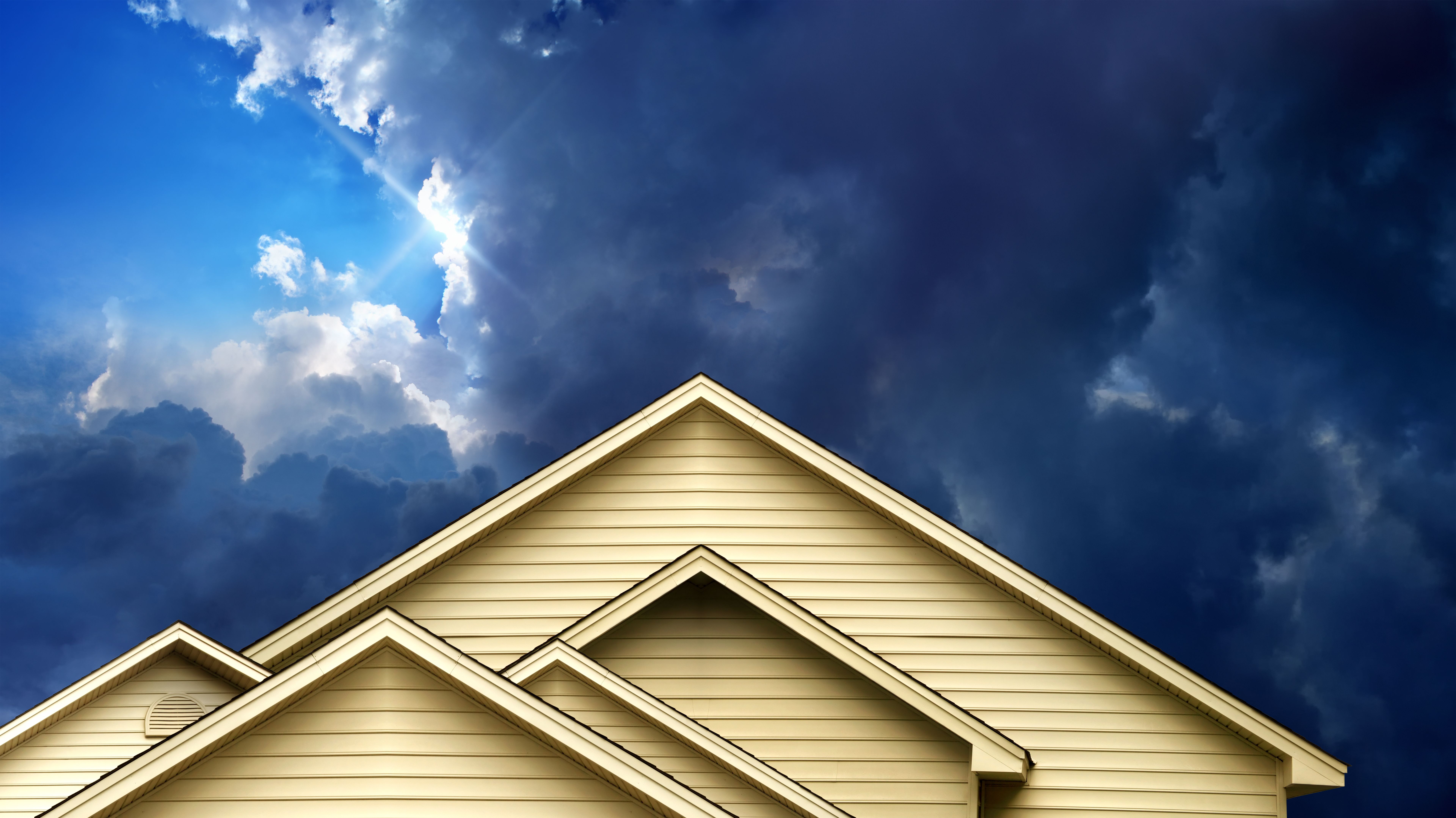 weather effects roof