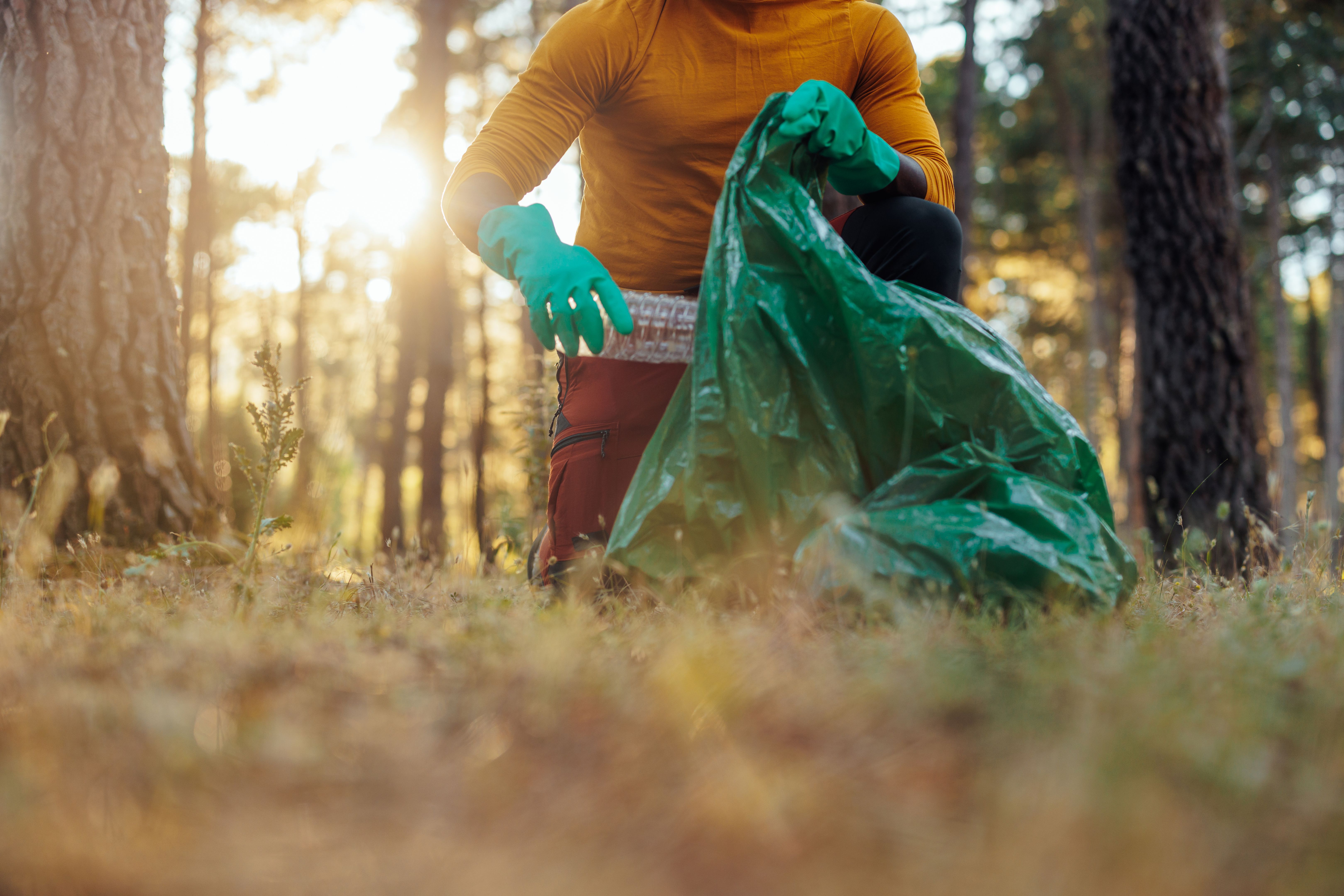 cleaning camping gear
