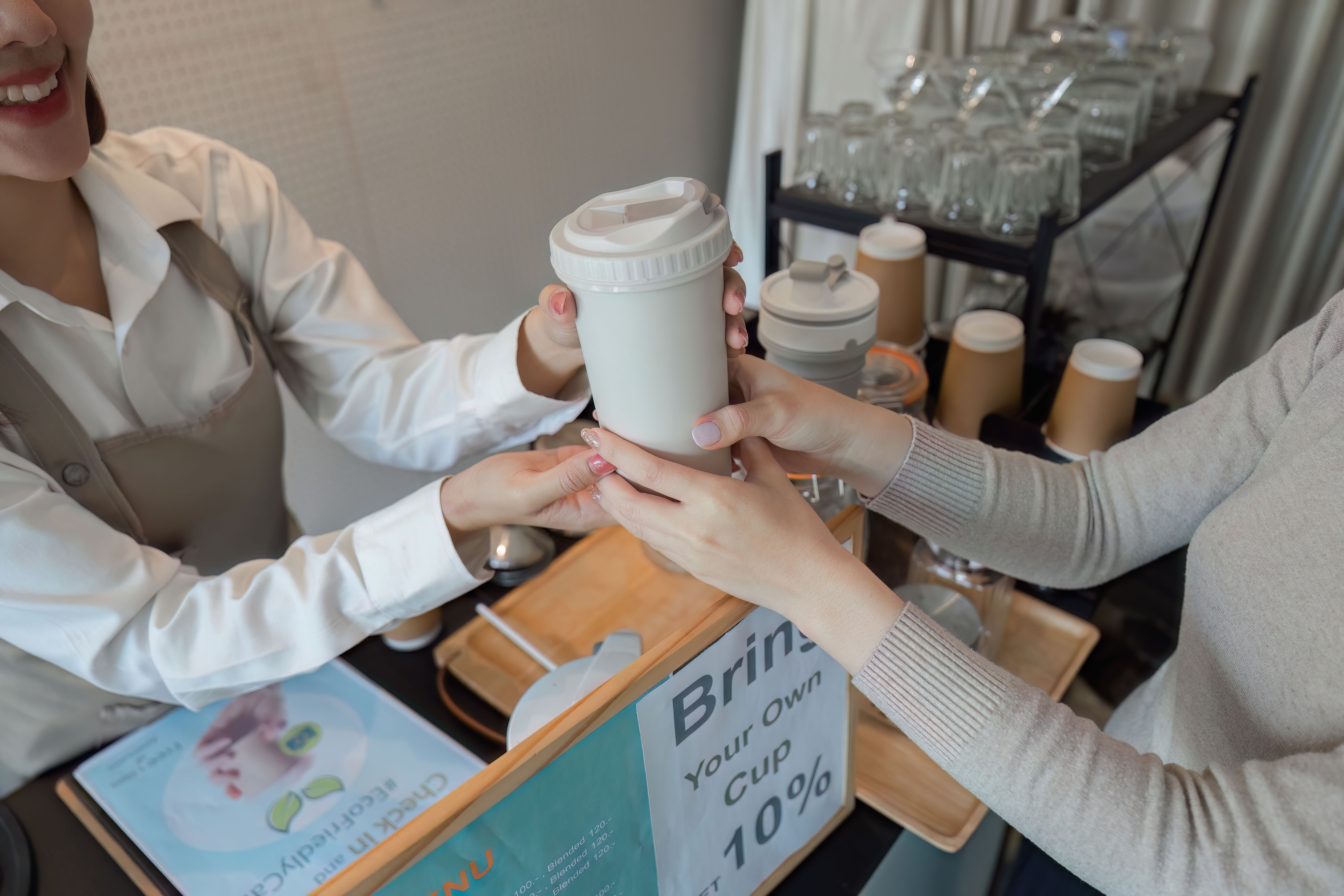 sustainable coffee event