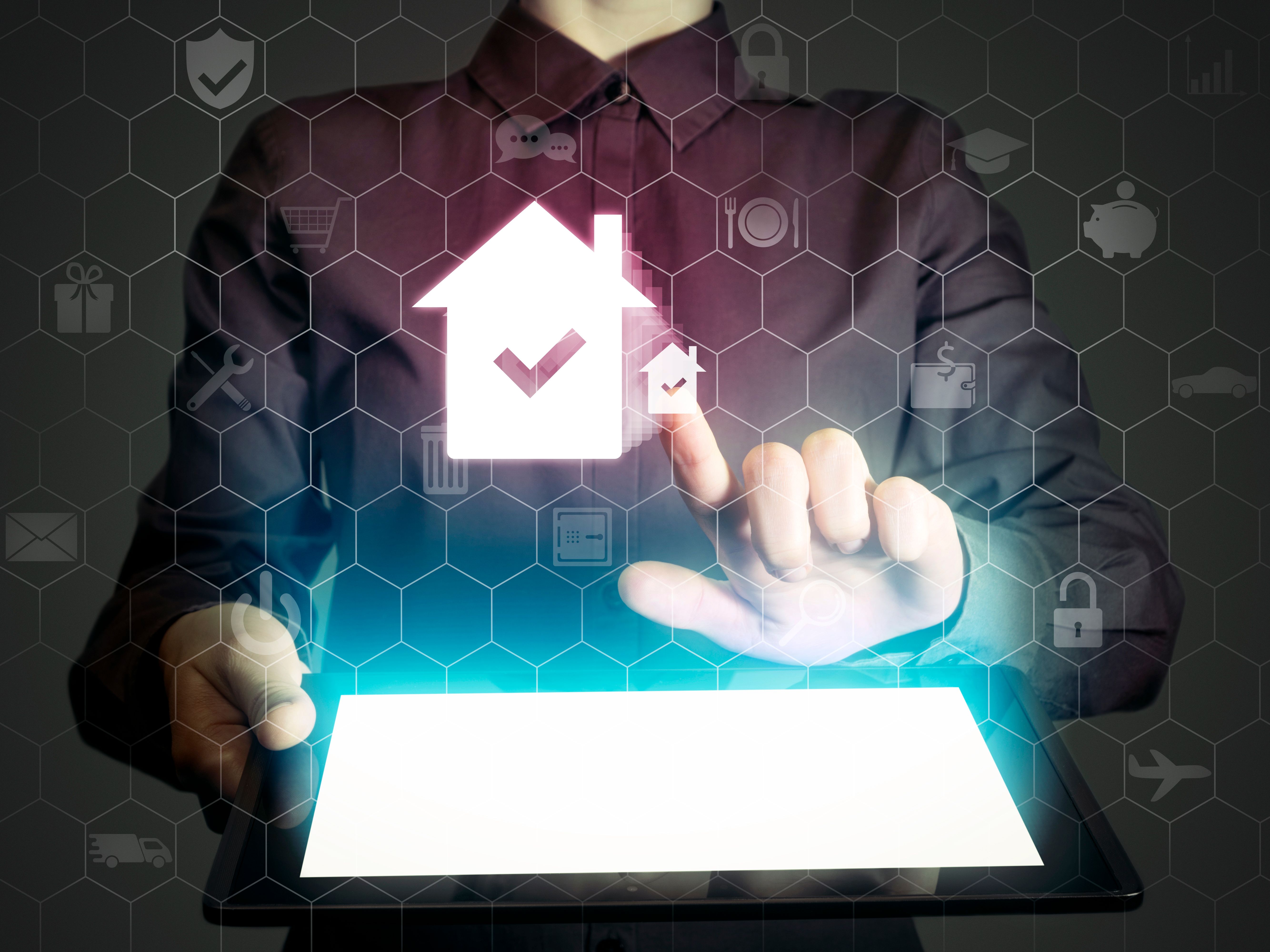 Aluguer de imóveis, compra on-line.