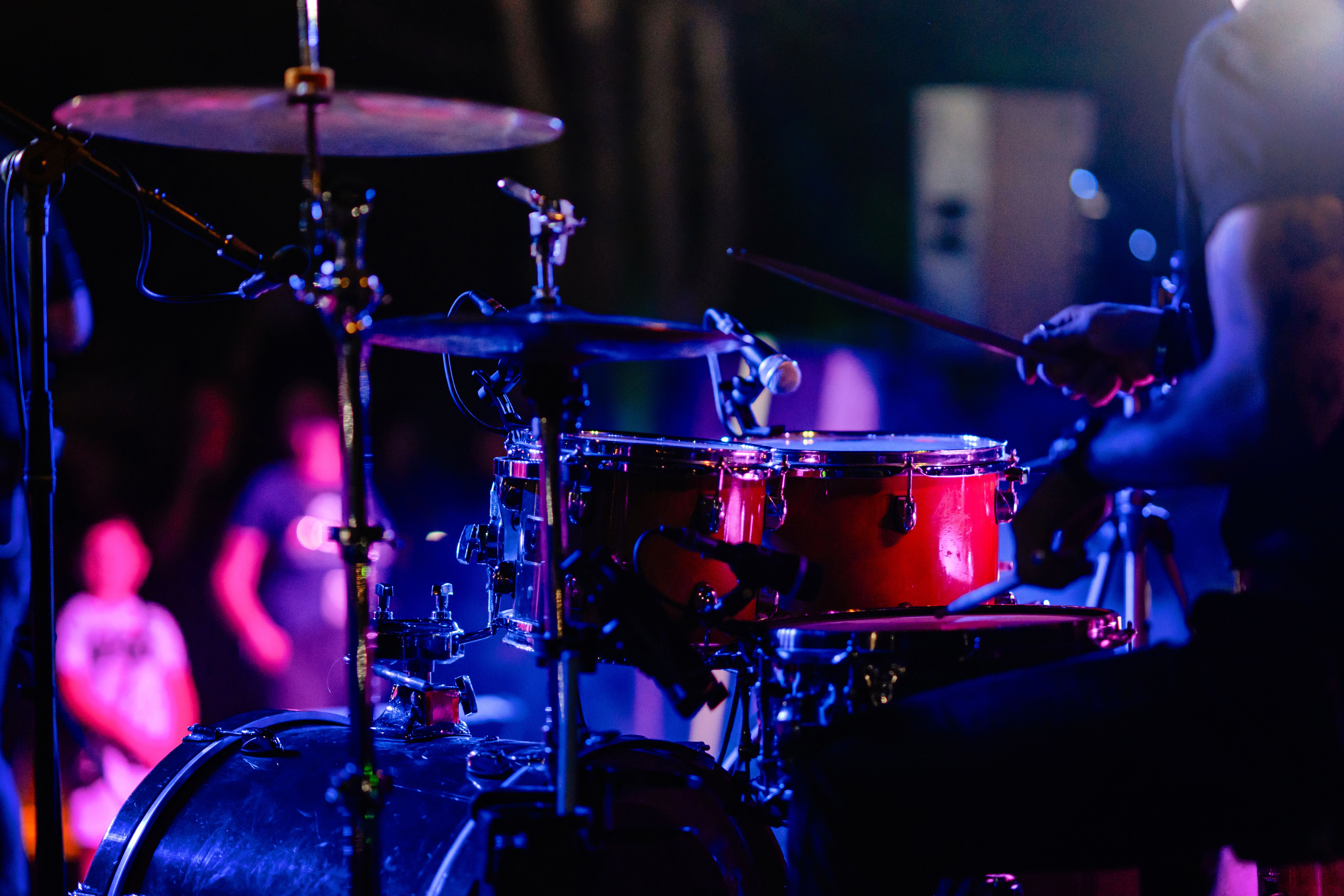 jazz drummer performance