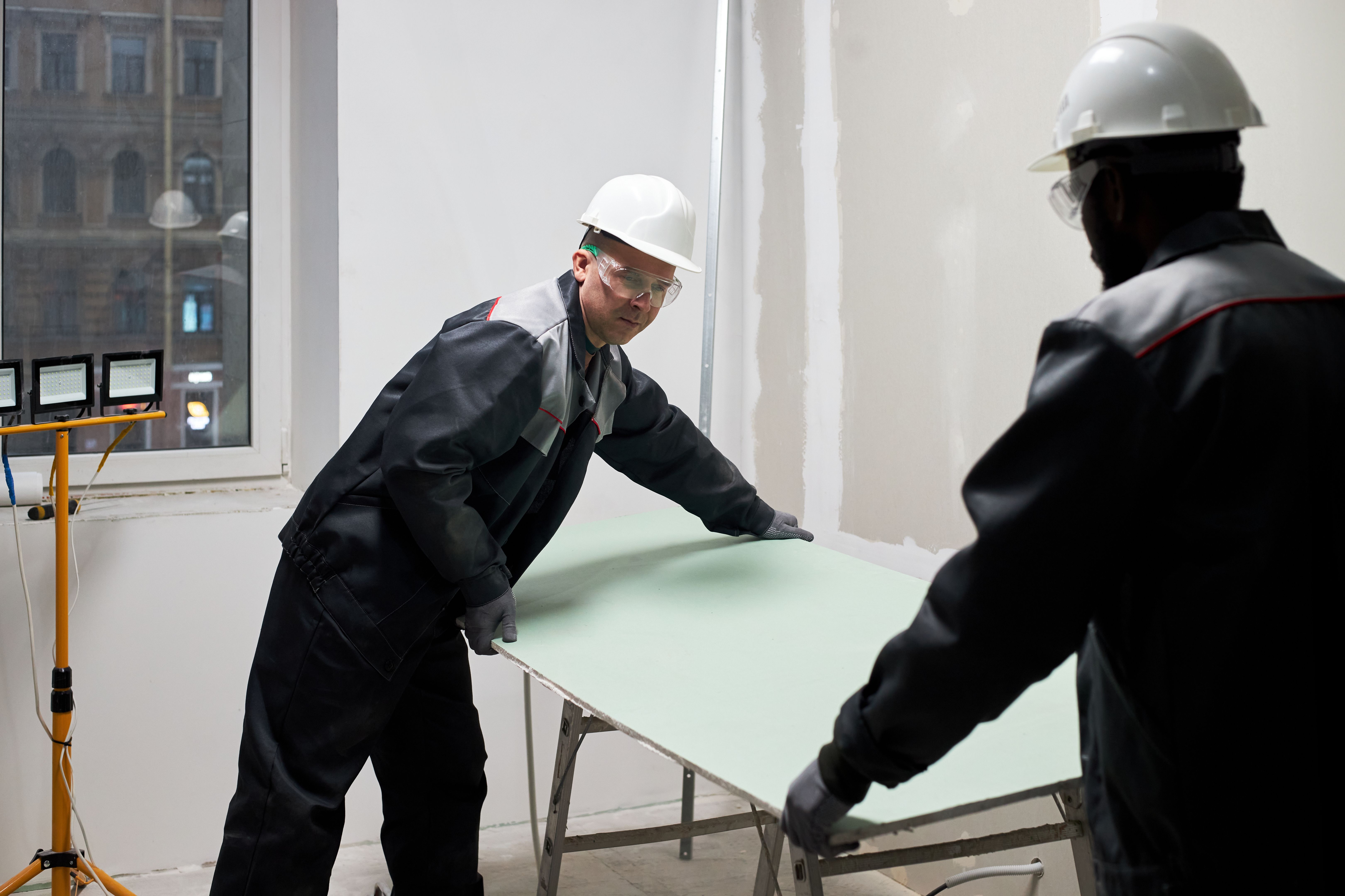 gipsplatten installation