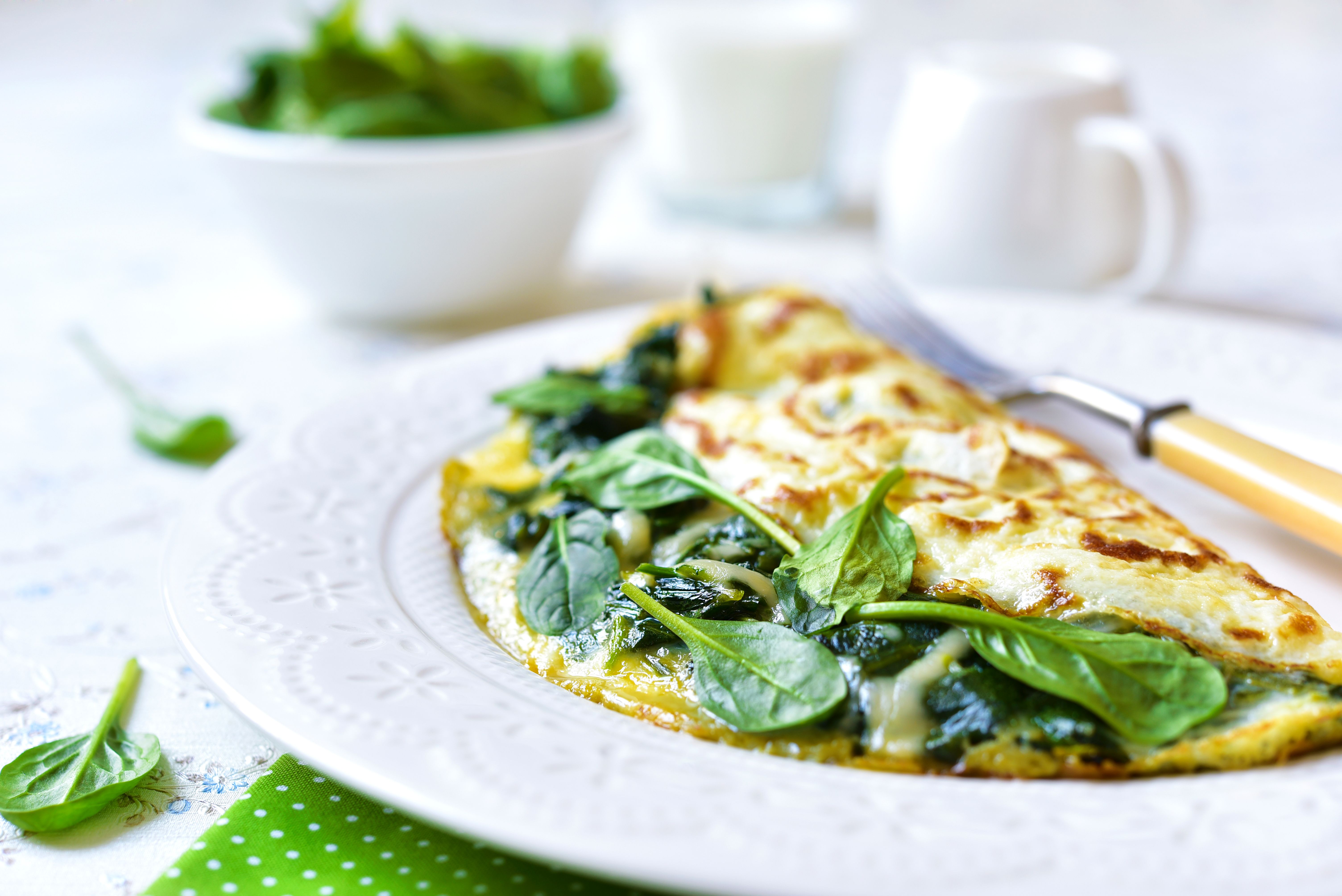 spinach breakfast