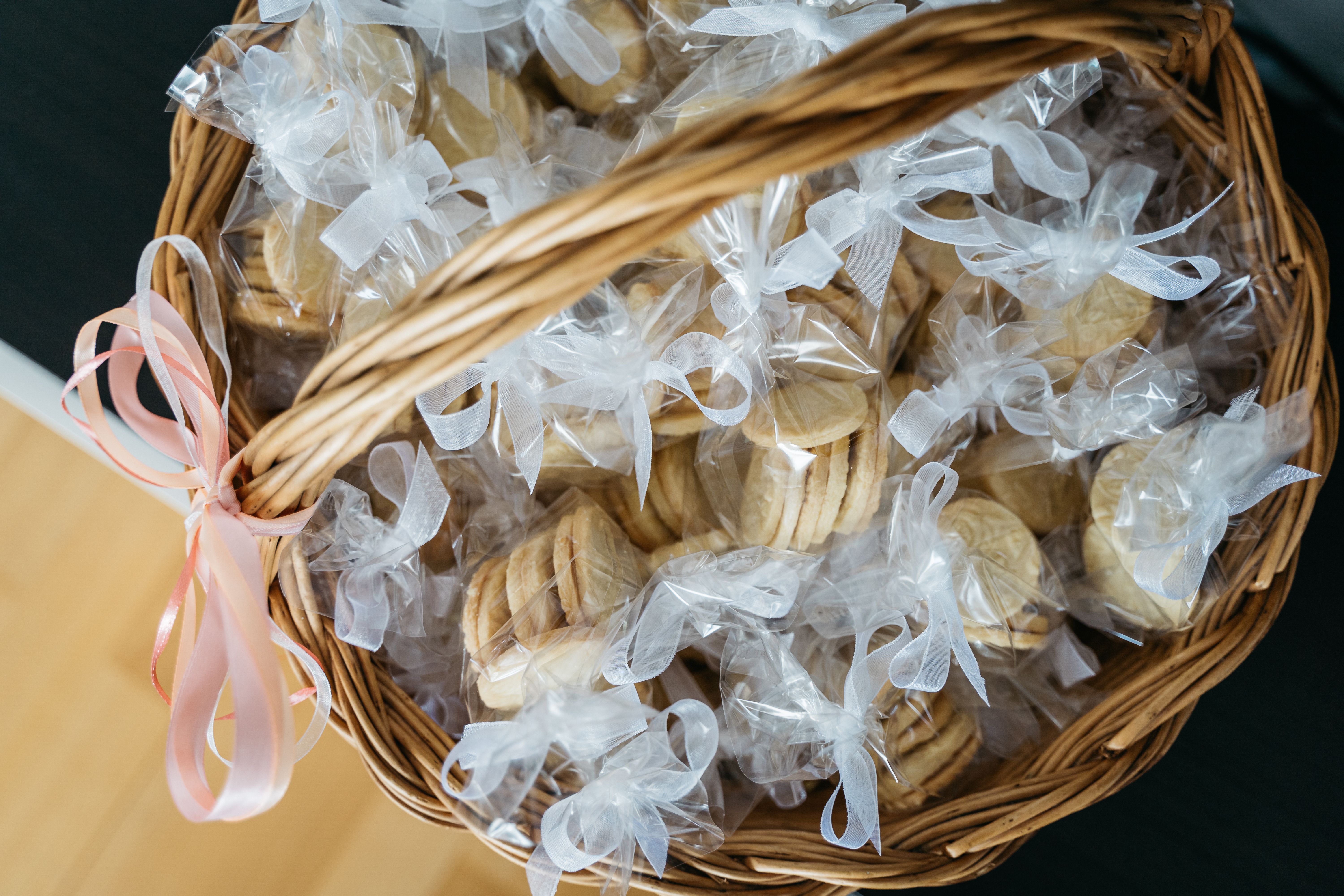 wedding cookie packaging
