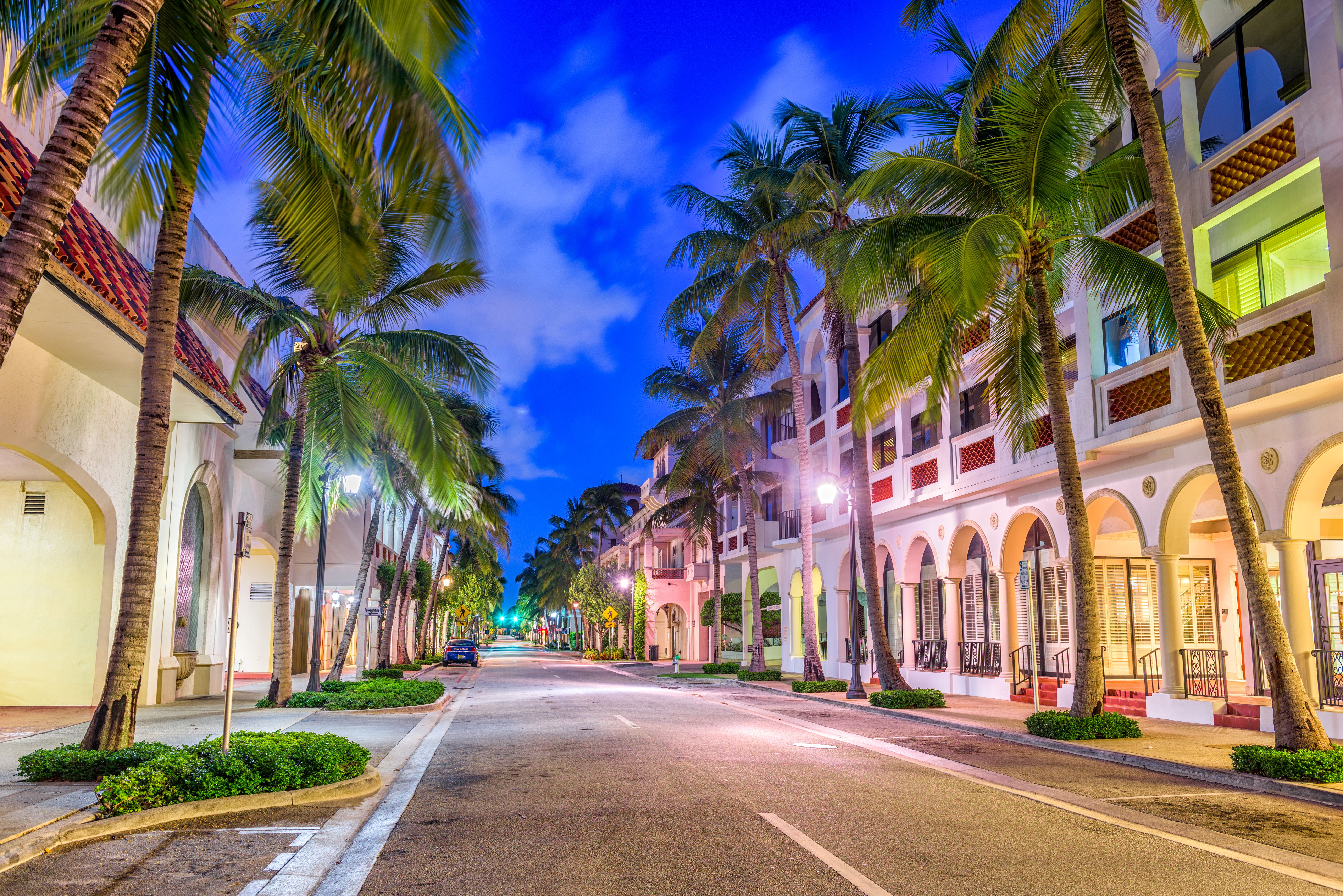 palm beach holiday shopping