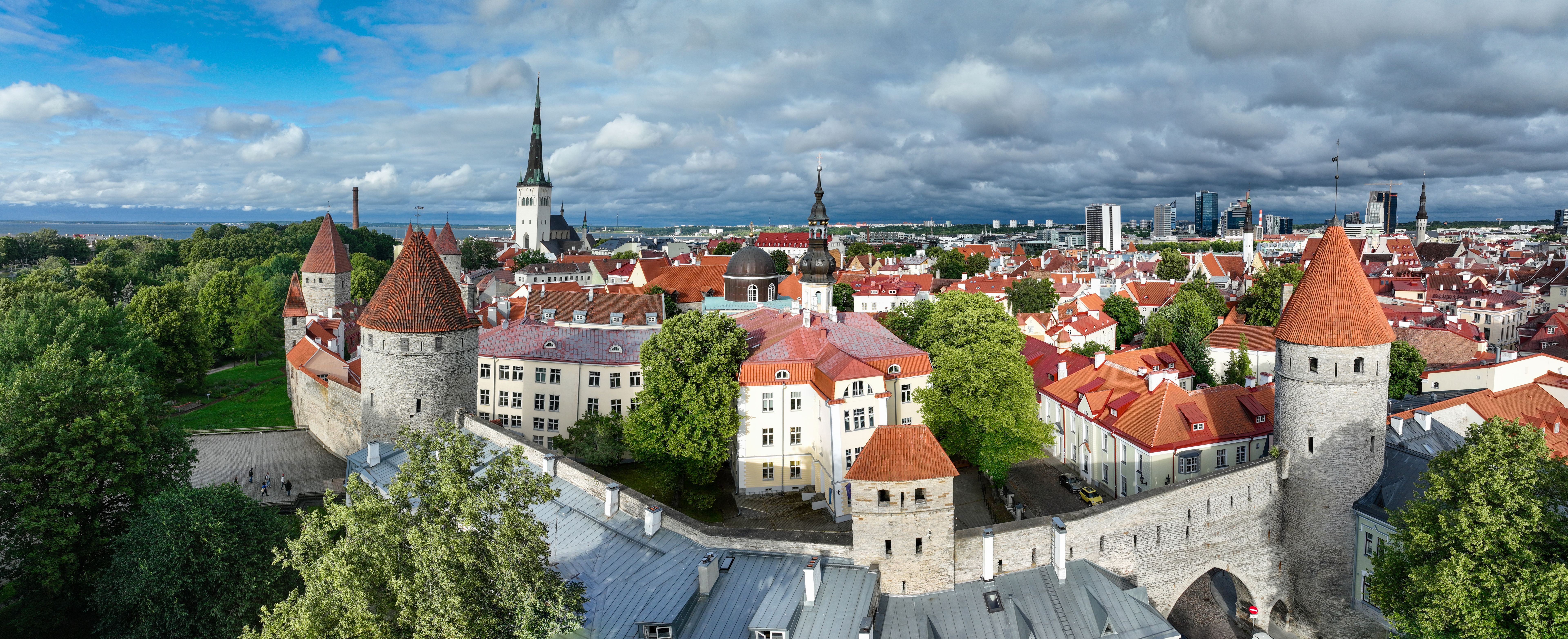 tallinn cityscape