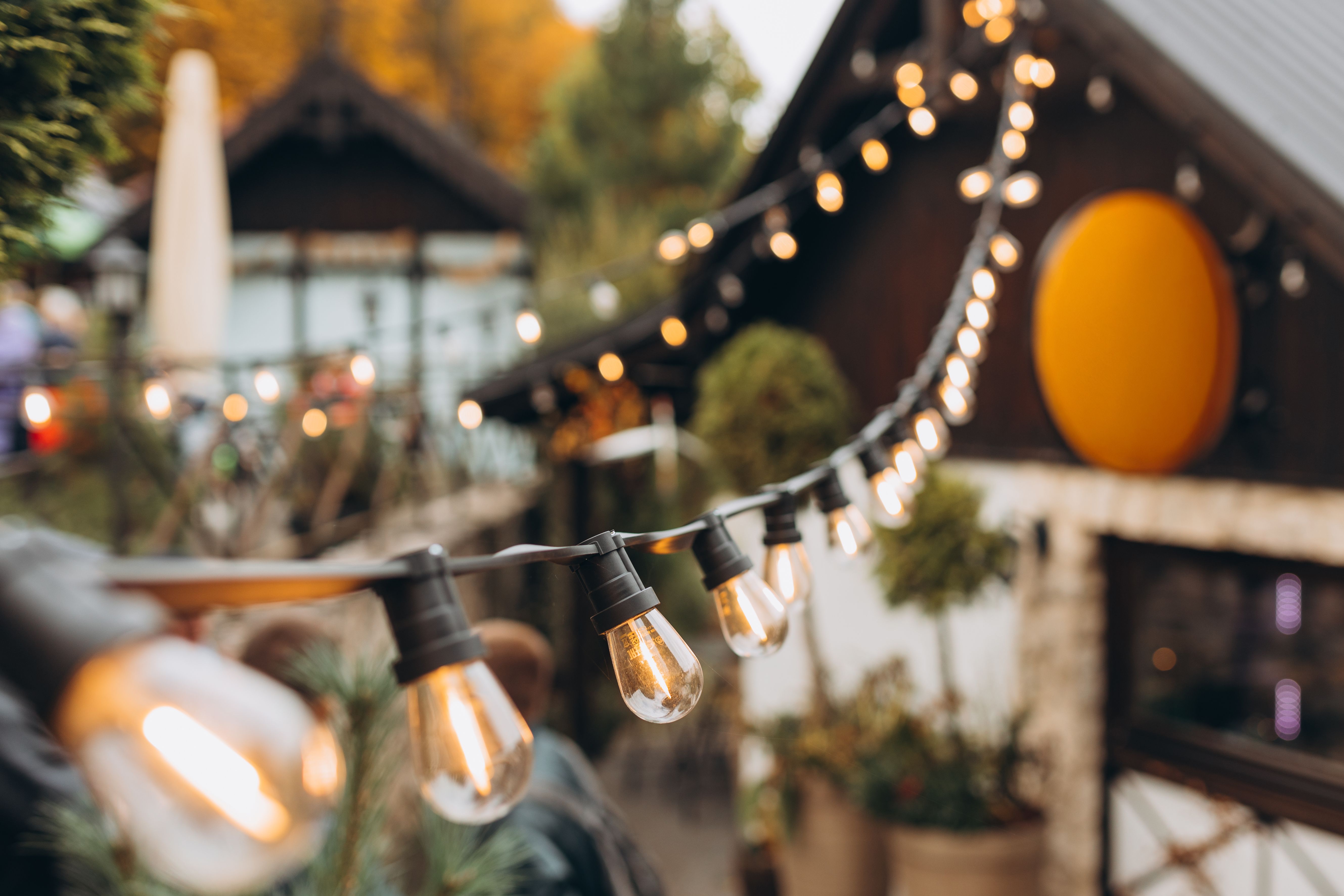 outdoor cafe festival