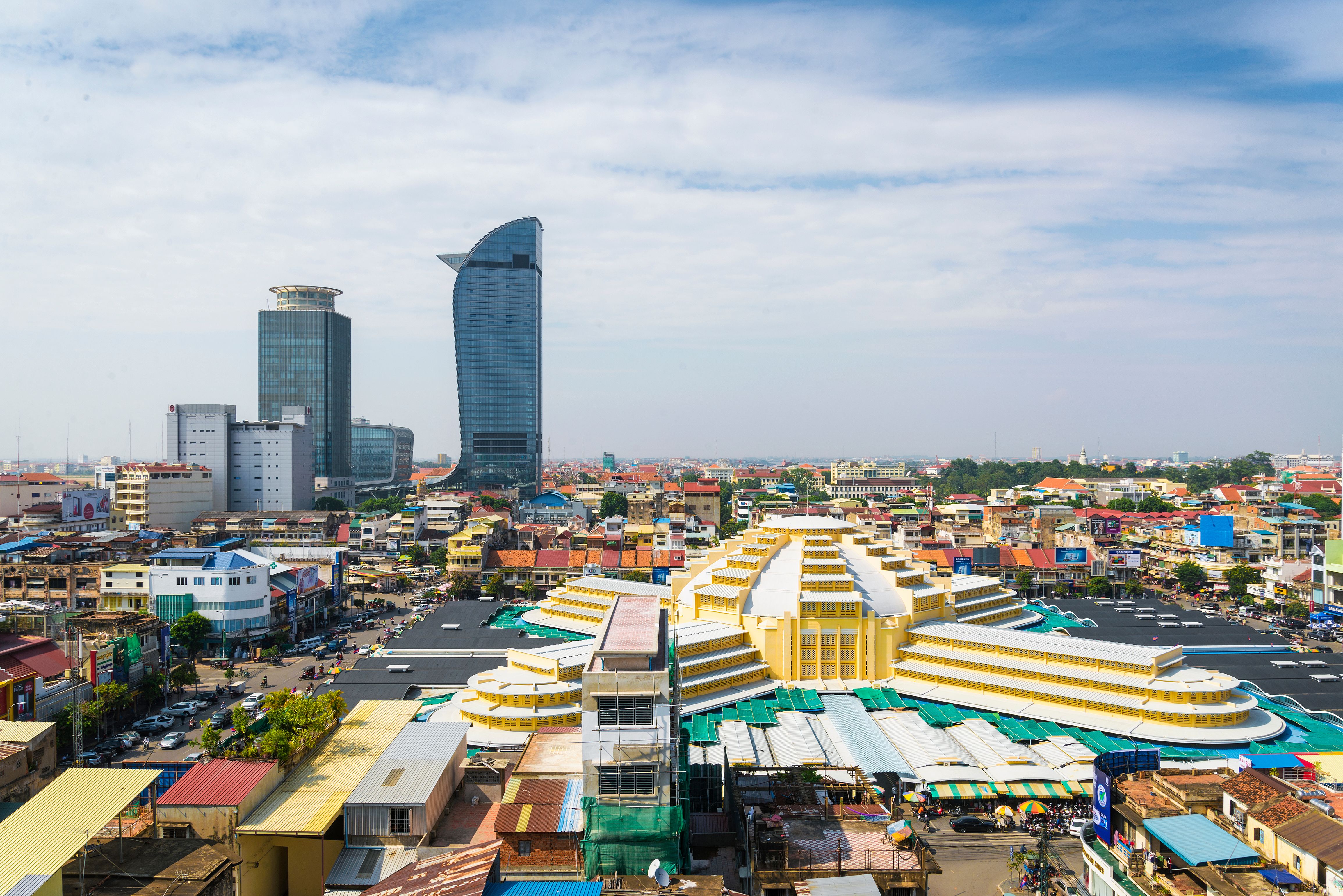 phnom penh skyline