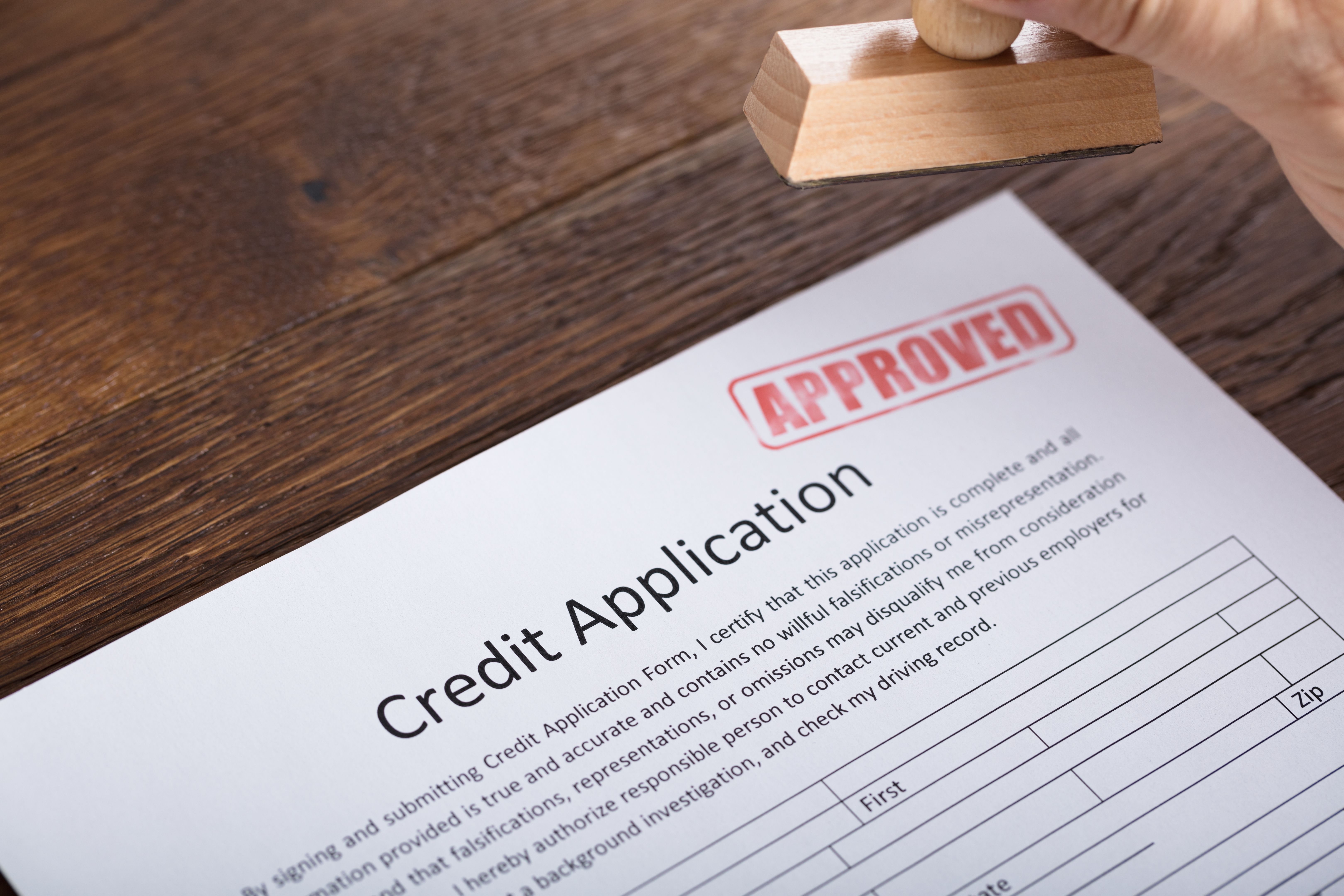 new credit application