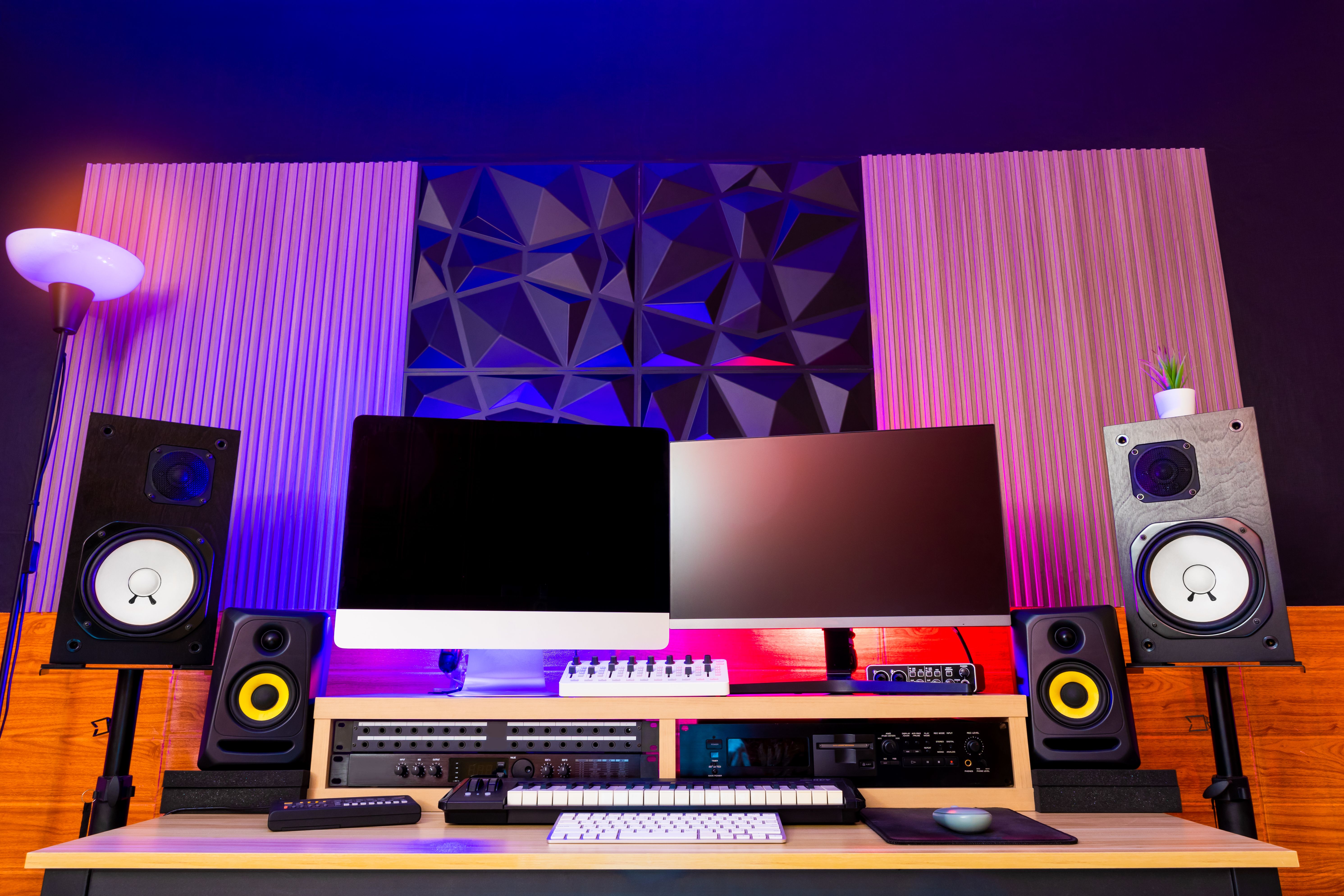 music production studio