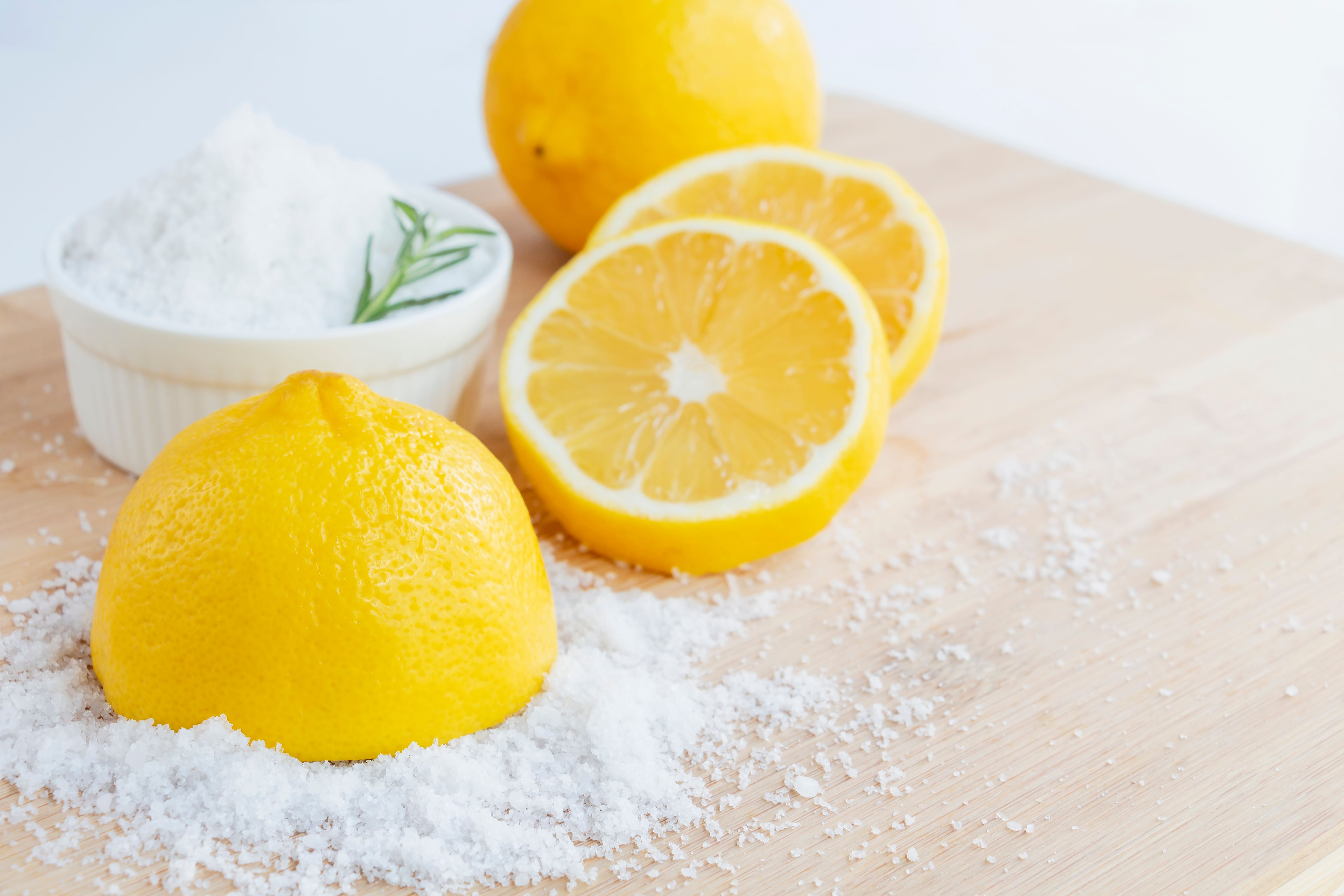 lemon sugar scrub