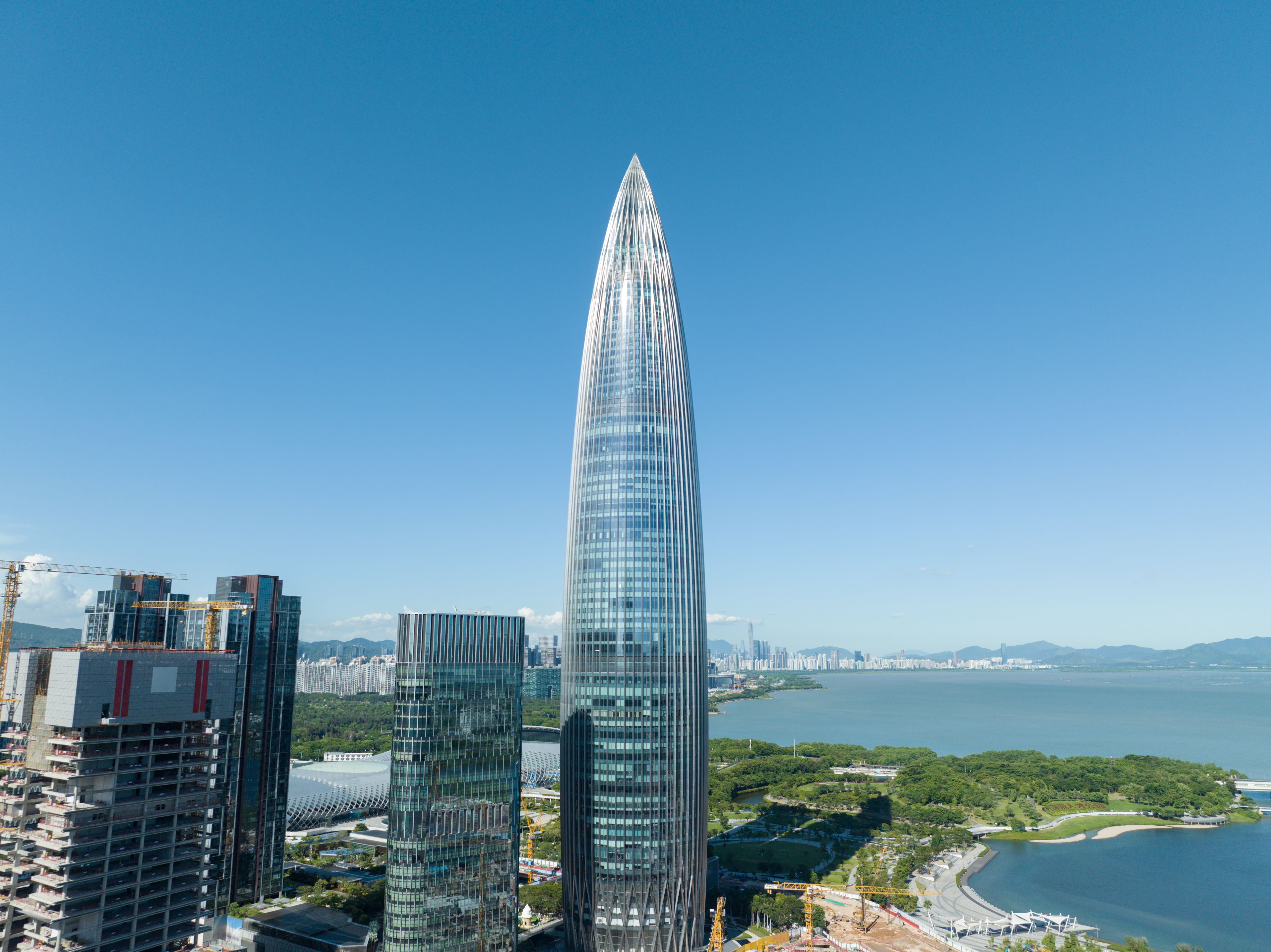Shenzhen Commercial District Buildings