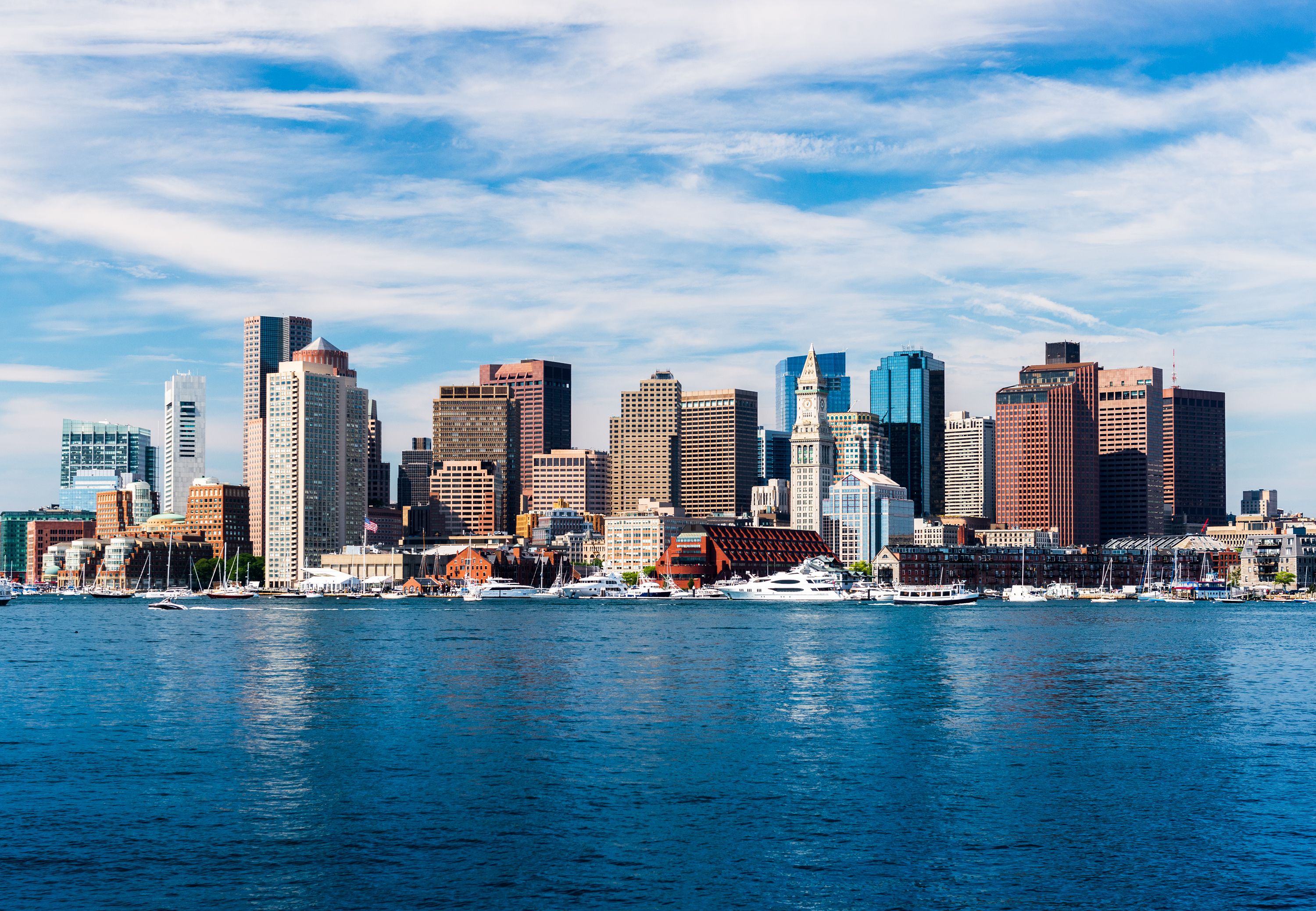 boston city skyline